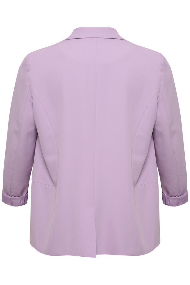 Kaffe Curve Sakira Blazer in Lilac - Wardrobe Plus