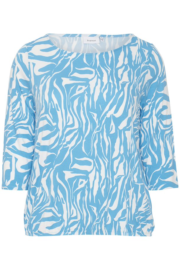 Fransa Plus Malibu Top in Blue