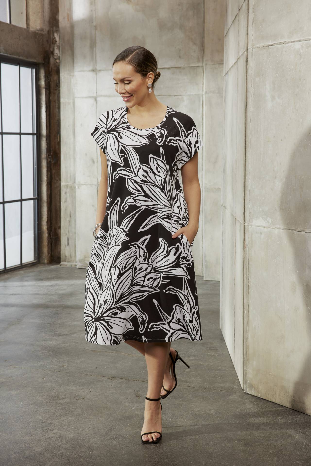 Ulla Popken Lily Print Dress