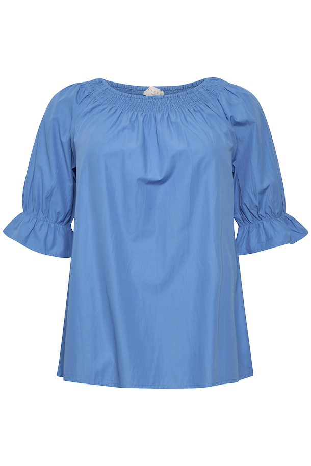Kaffe Kimma Boat Neck Blouse - Wardrobe Plus