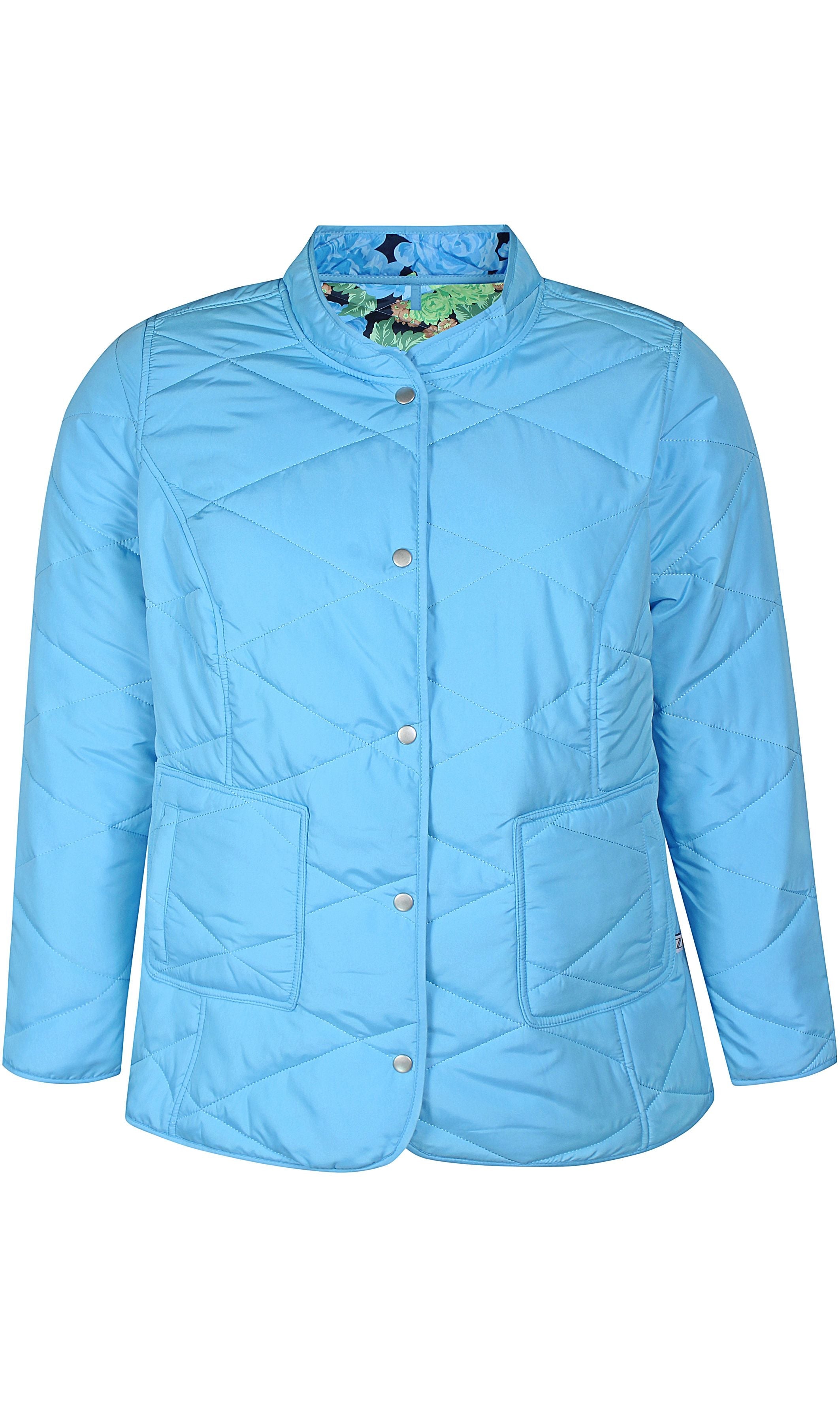 Zhenzi Arica Jacket in Blue - Wardrobe Plus