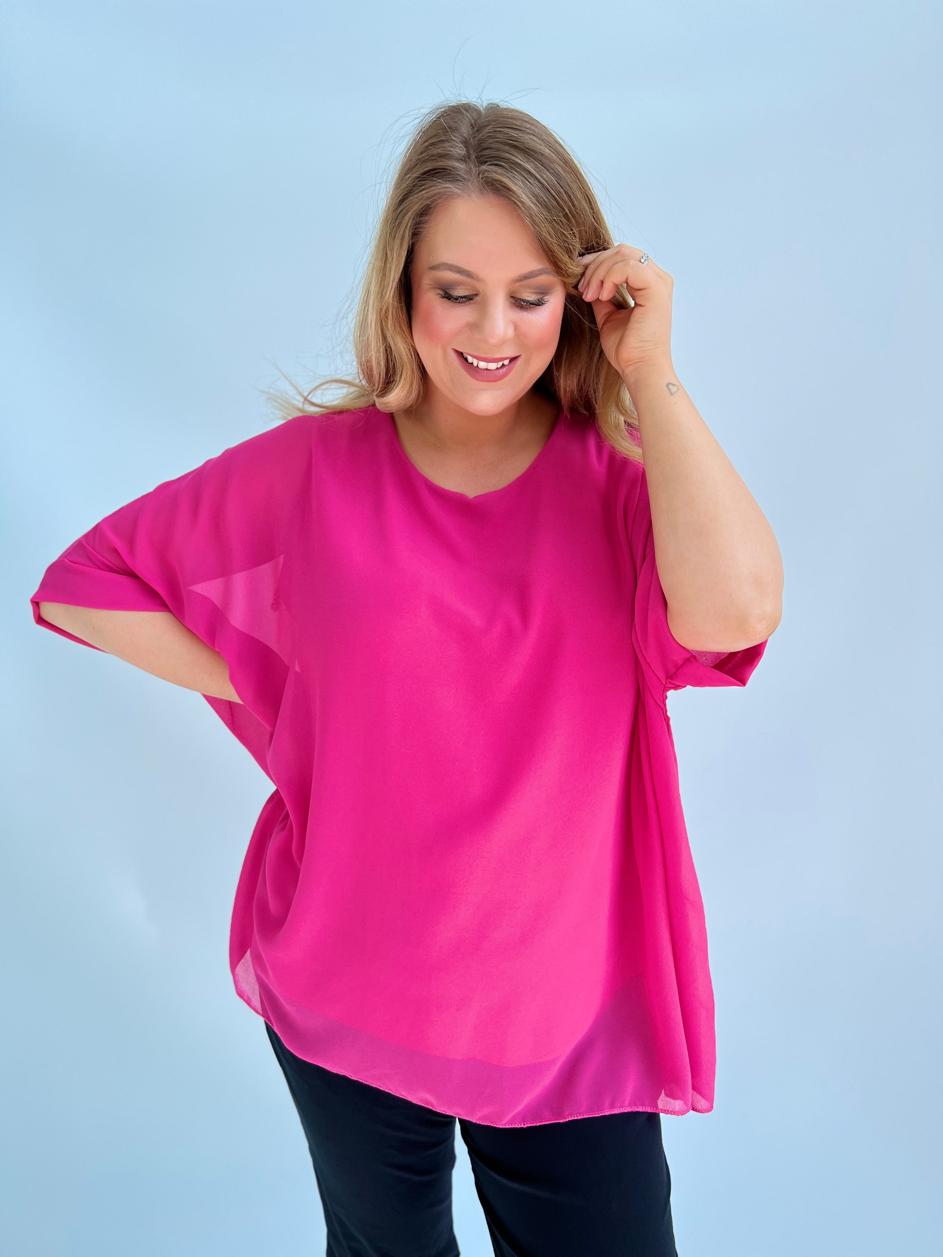 Alice Blouse in Pink