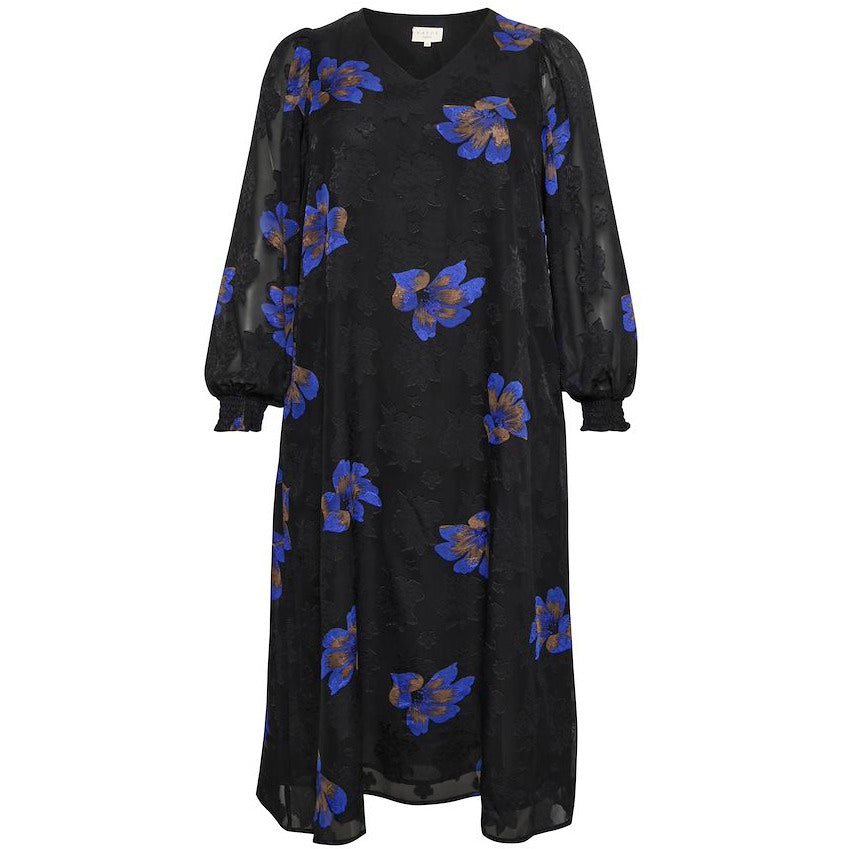 Kaffe Curve Medala Maxi Dress - Wardrobe Plus