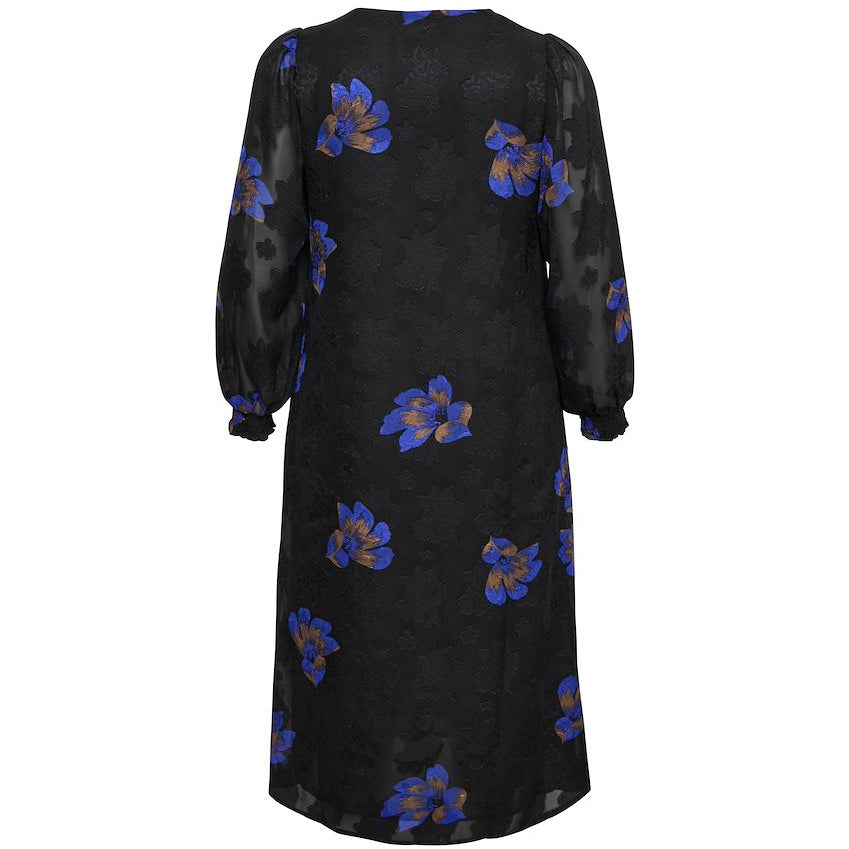 Kaffe Curve Medala Maxi Dress - Wardrobe Plus