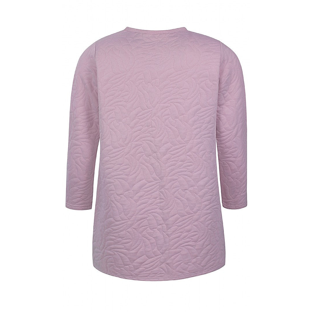 Zhenzi Reimer Longline Cardigan in Pink - Wardrobe Plus