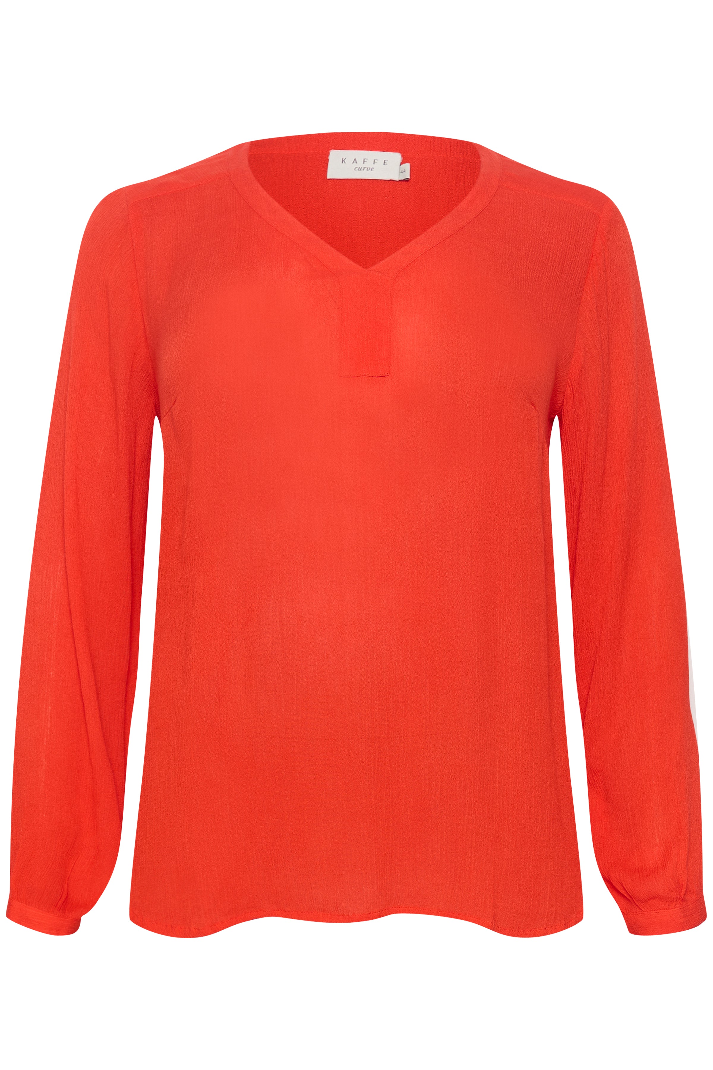 Kaffe Curve Ami Blouse in Red