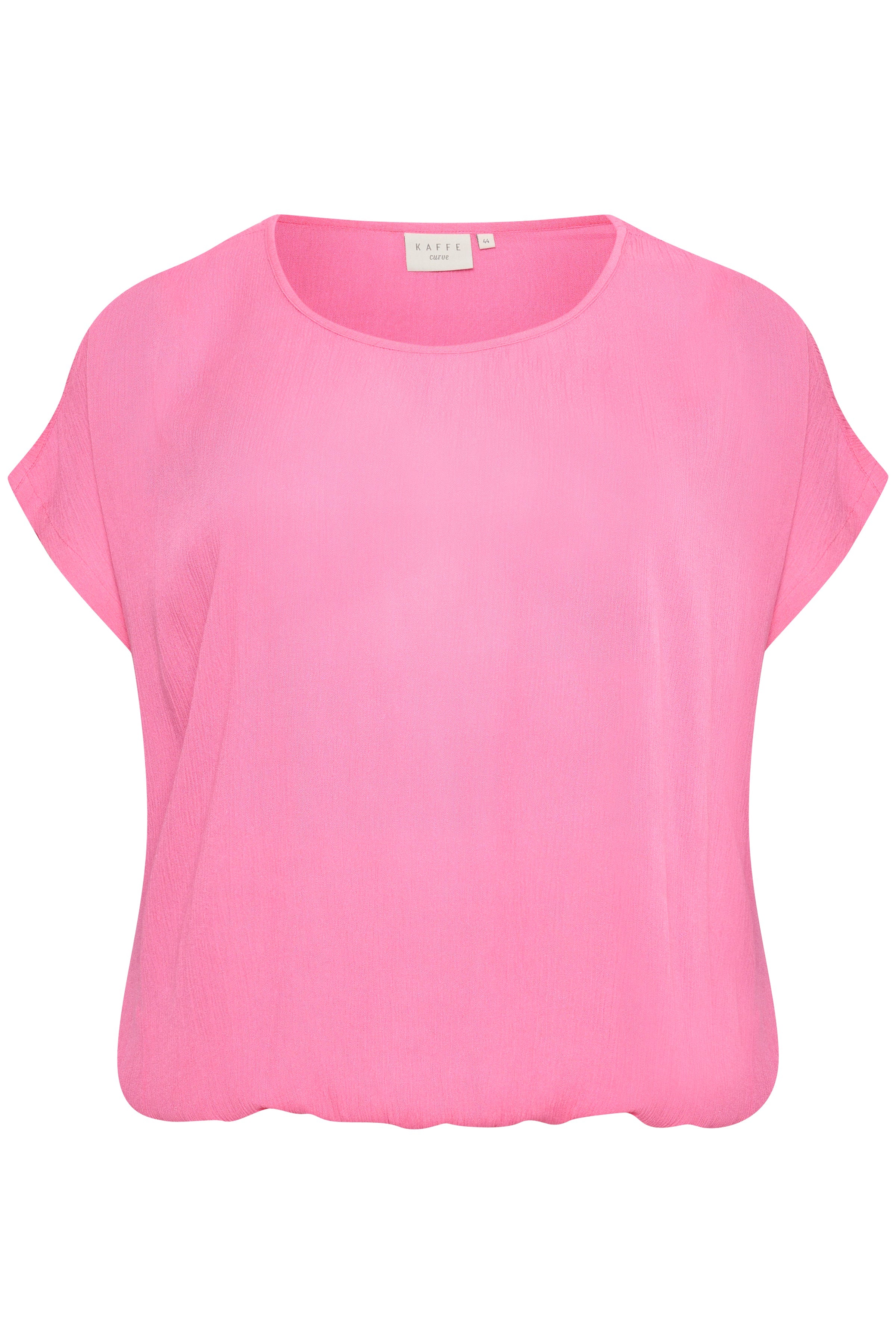 Kaffe Stanley Short Sleeve Blouse in Pink