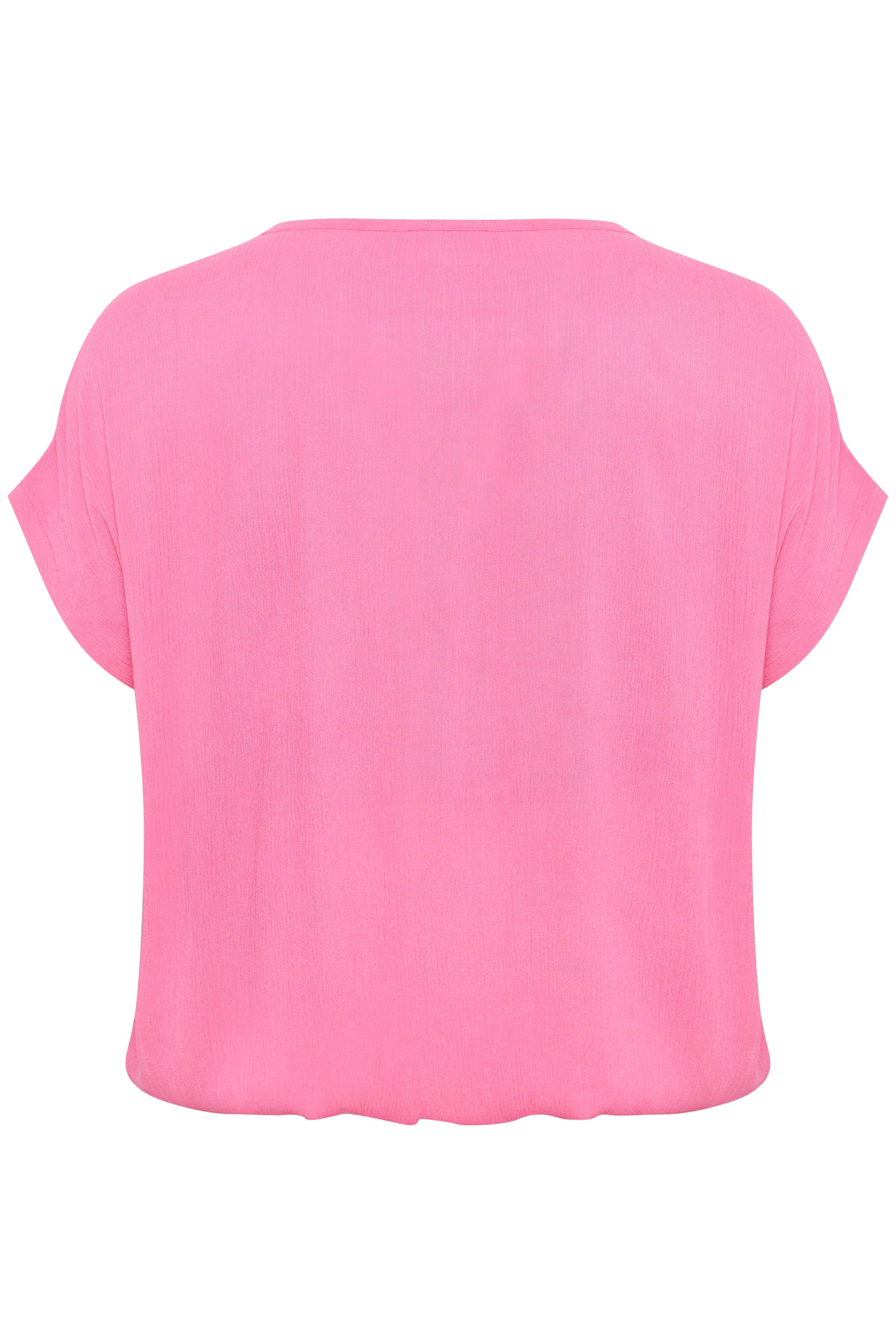 Kaffe Stanley Short Sleeve Blouse in Pink