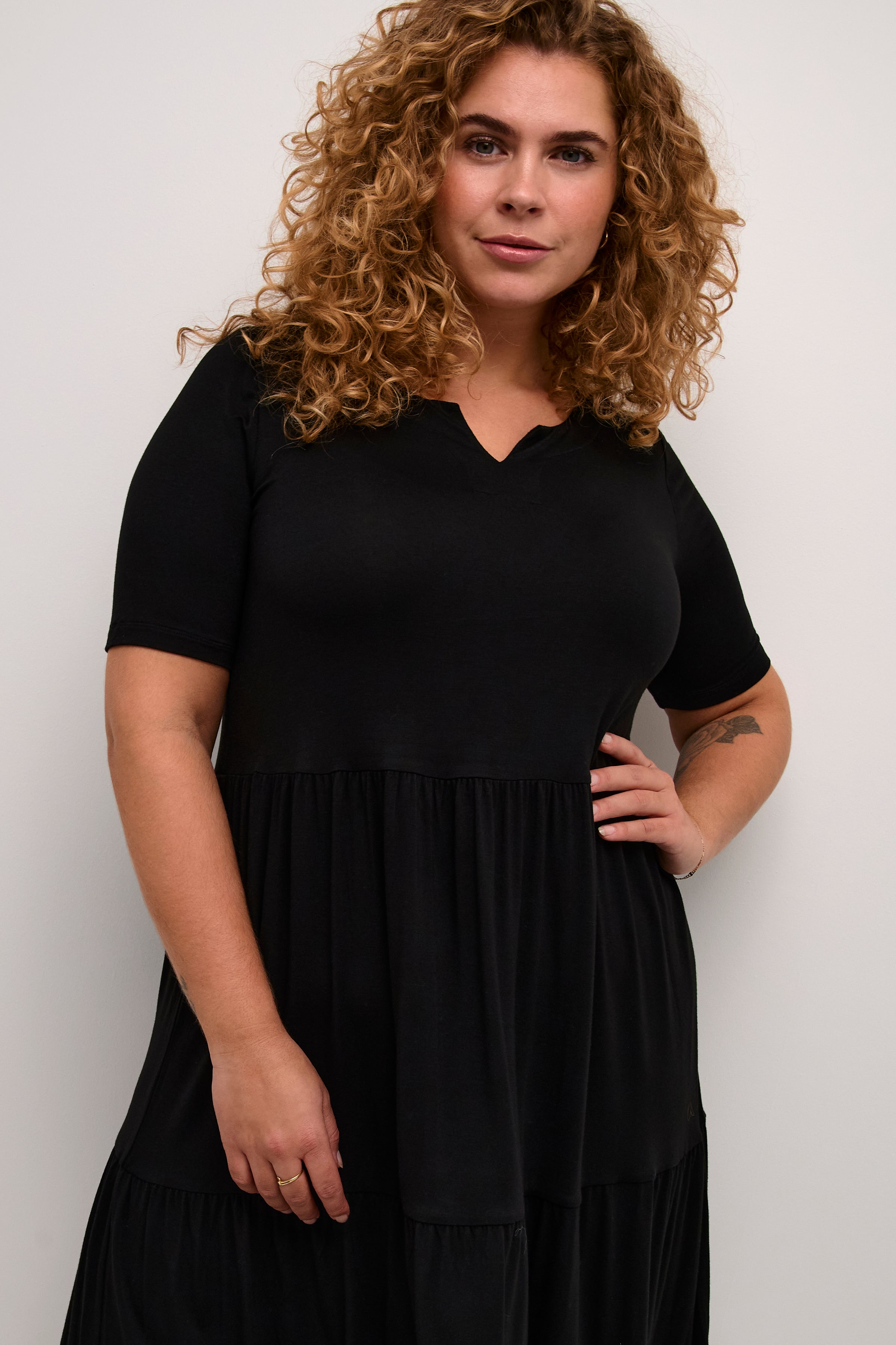Kaffe Curve Prella Dress in Black