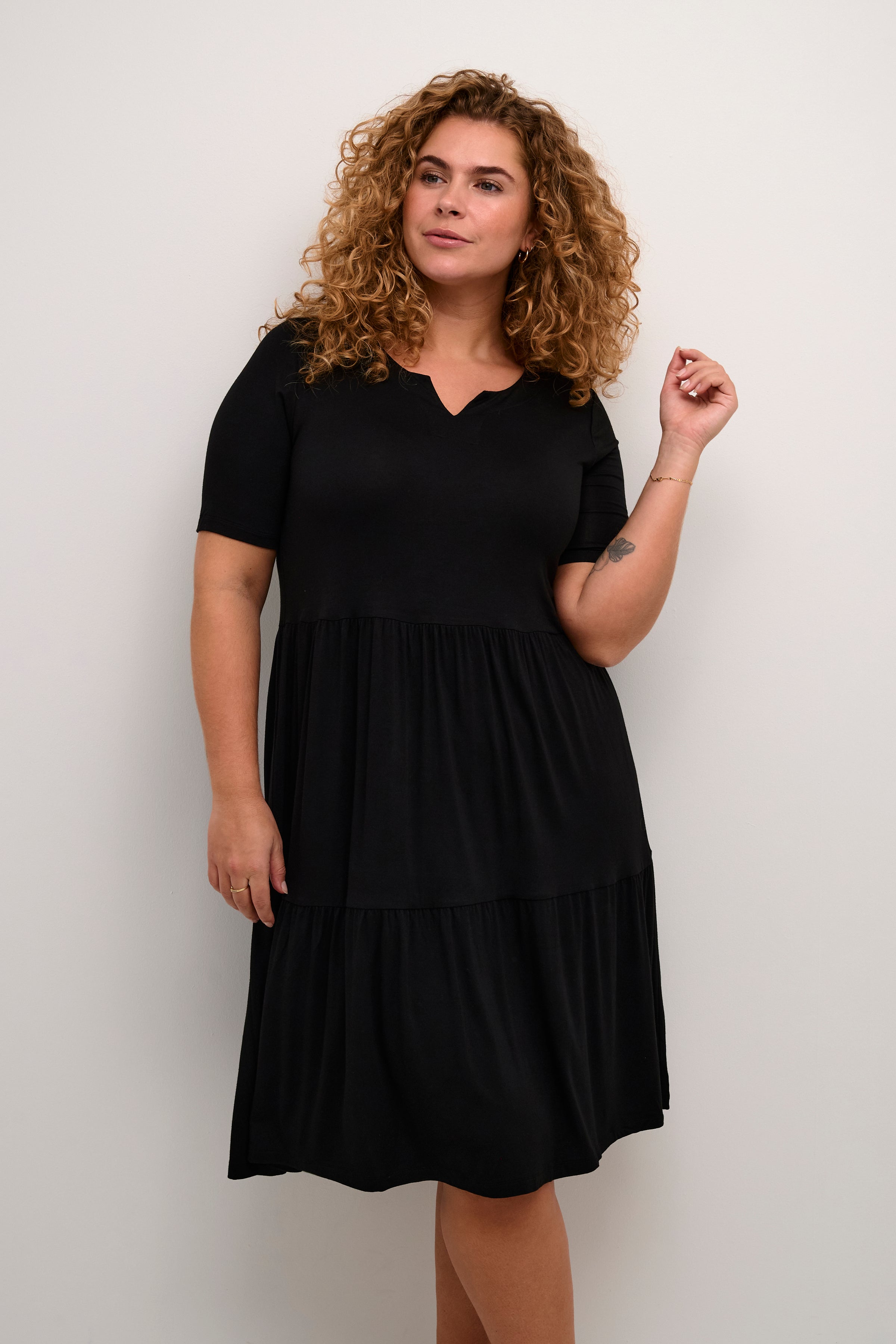 Kaffe Curve Prella Dress in Black