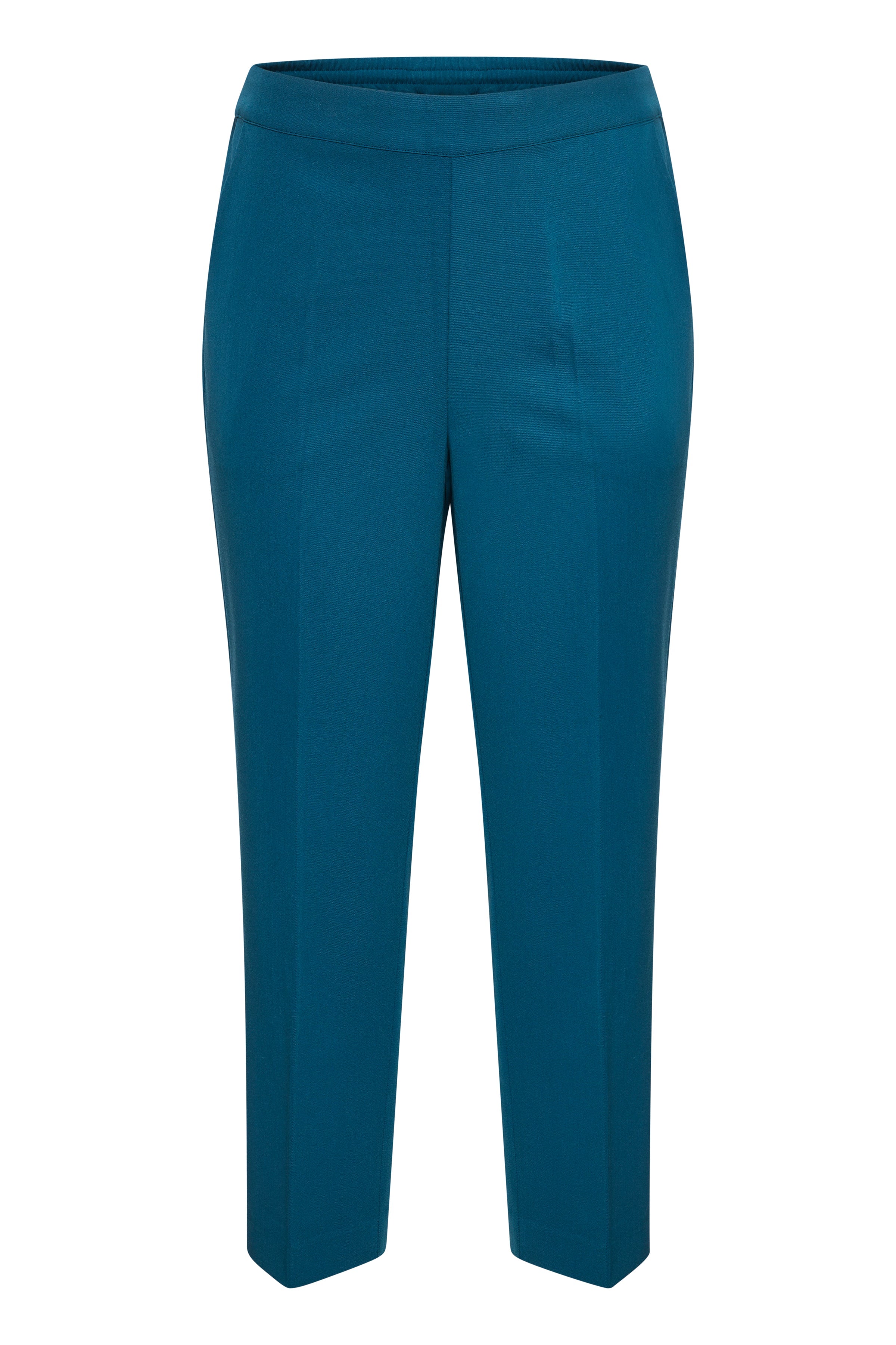 Kaffe Curve Crop Teal Trousers