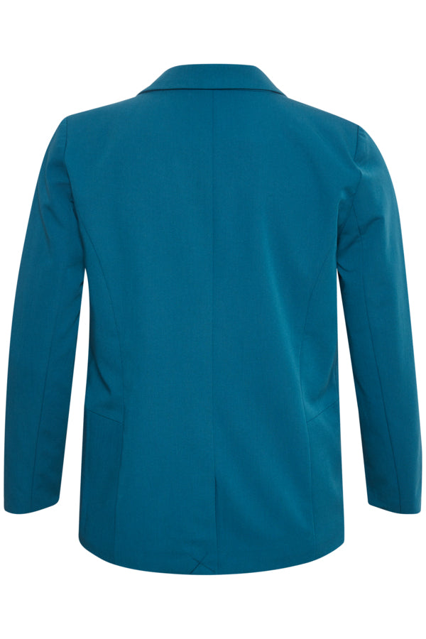 Kaffe Curve Blazer in Teal