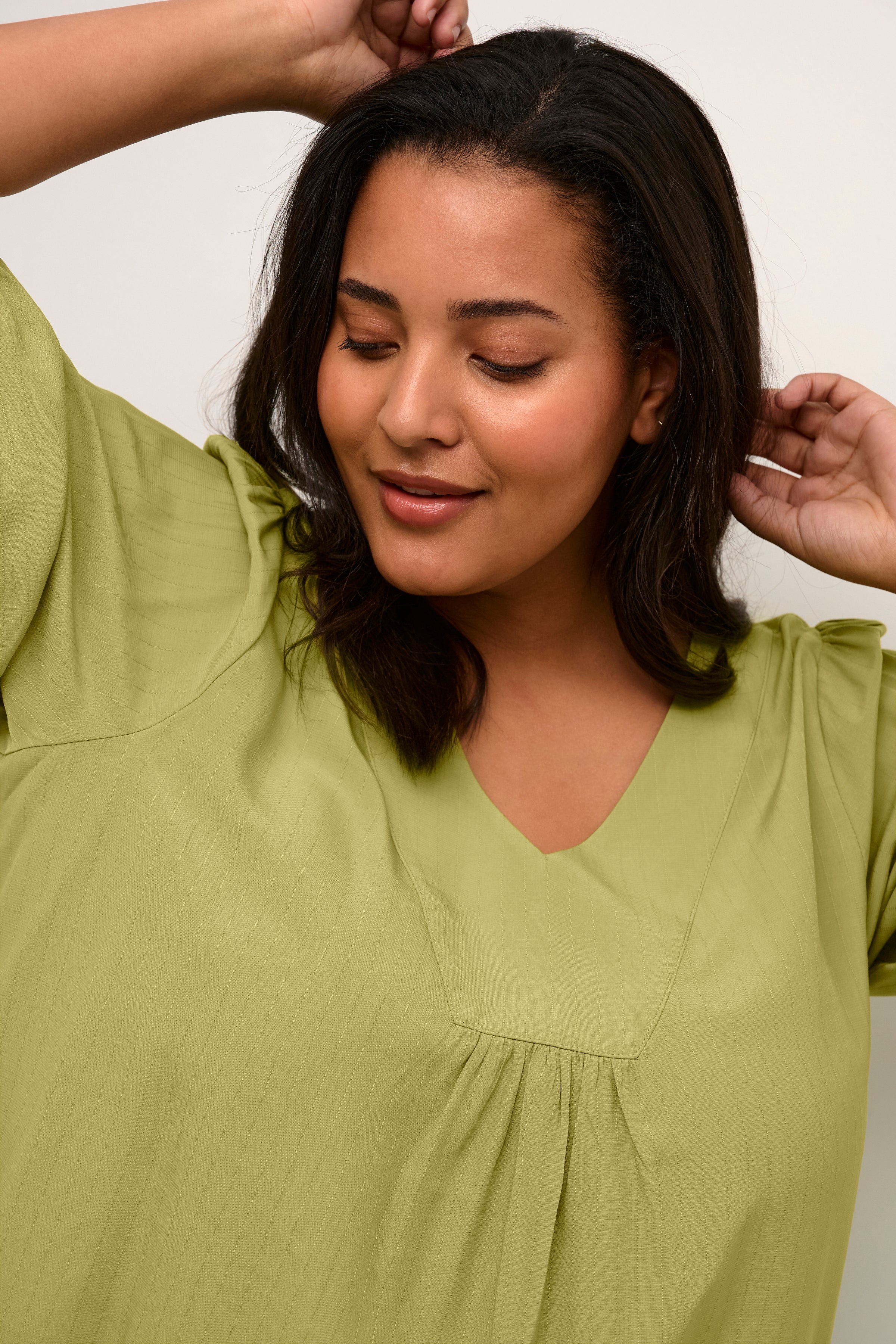 Kaffe Curve Joanne Green Blouse