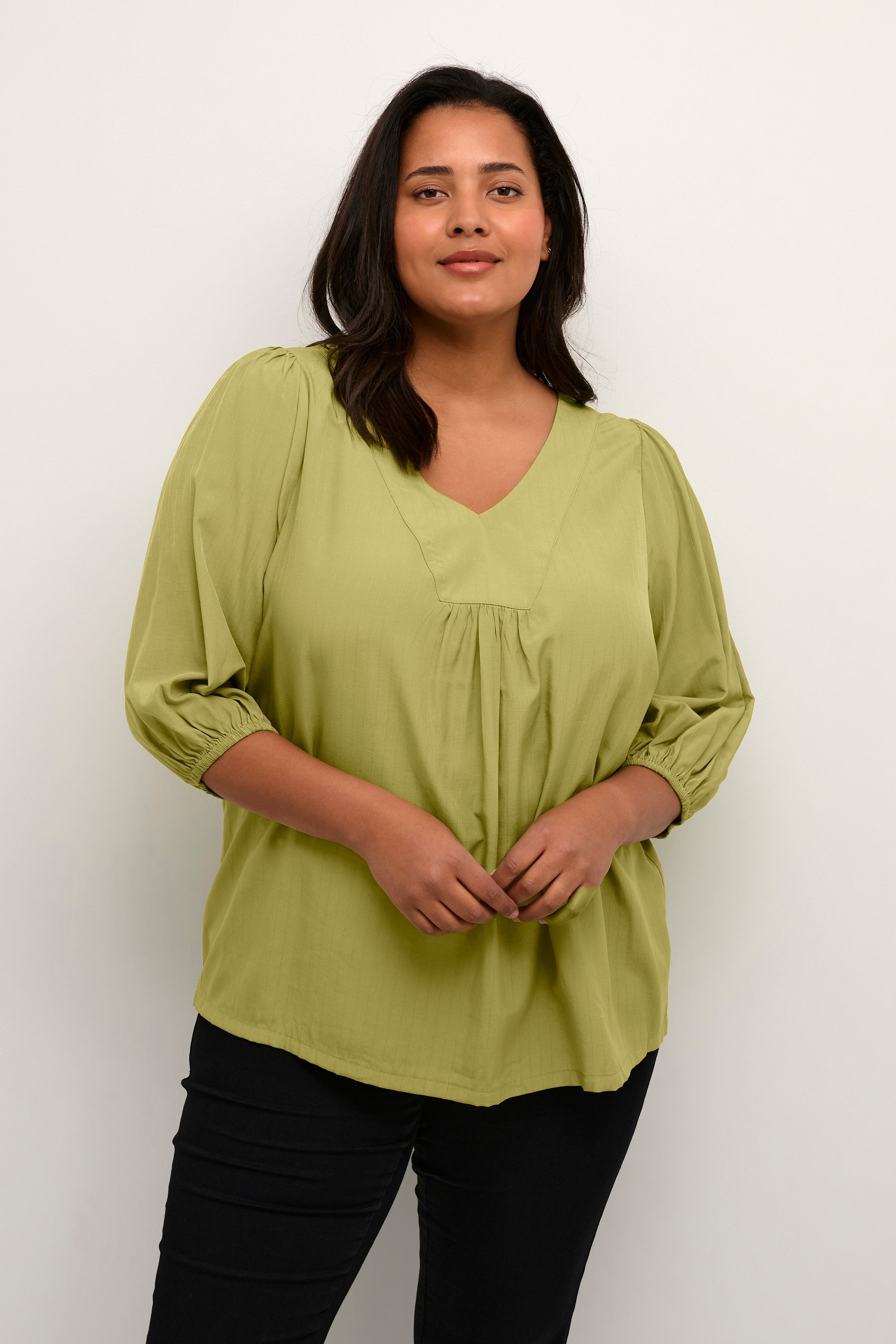 Kaffe Curve Joanne Green Blouse