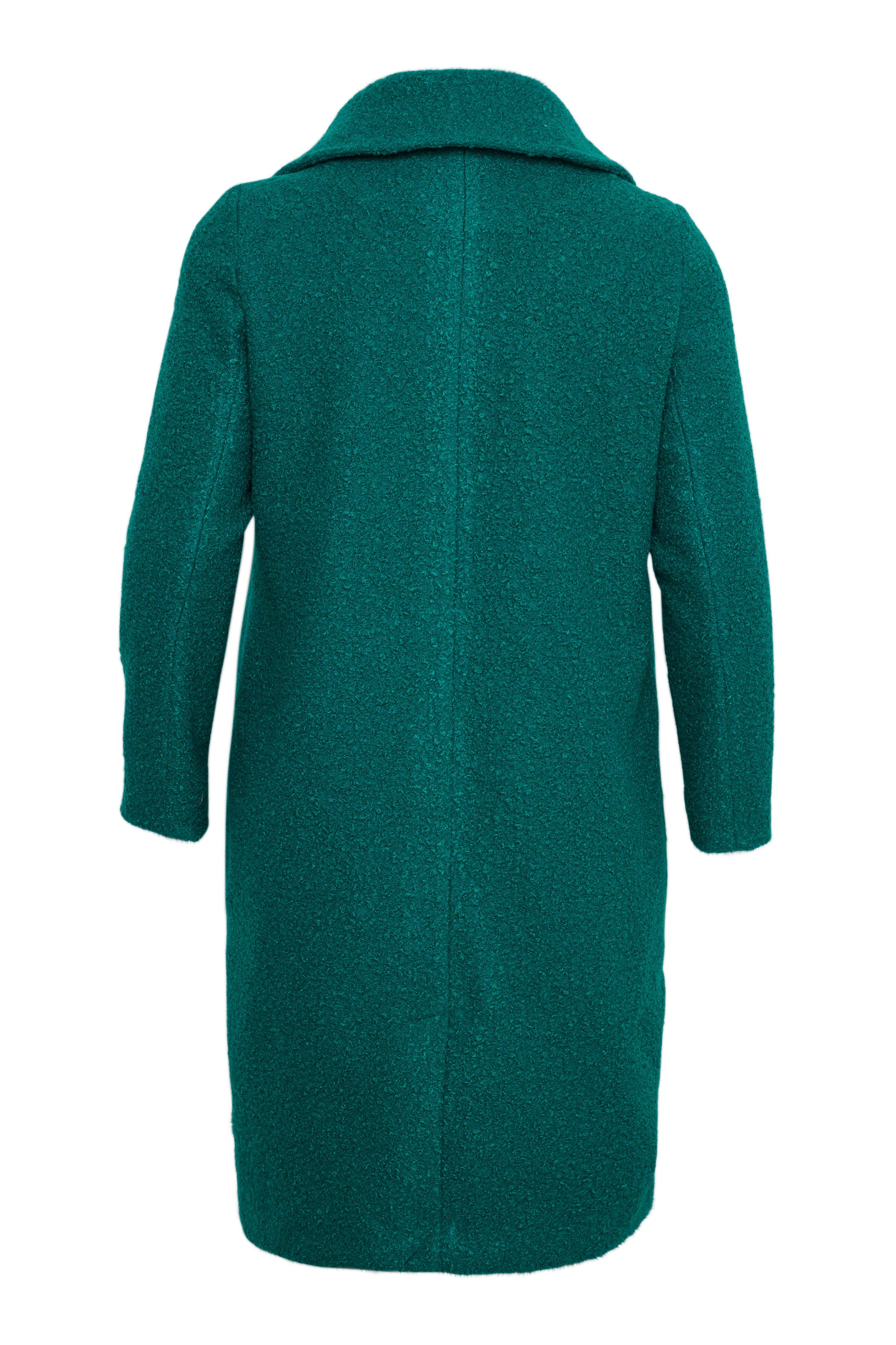 Kaffe Curve Anni Coat in Green