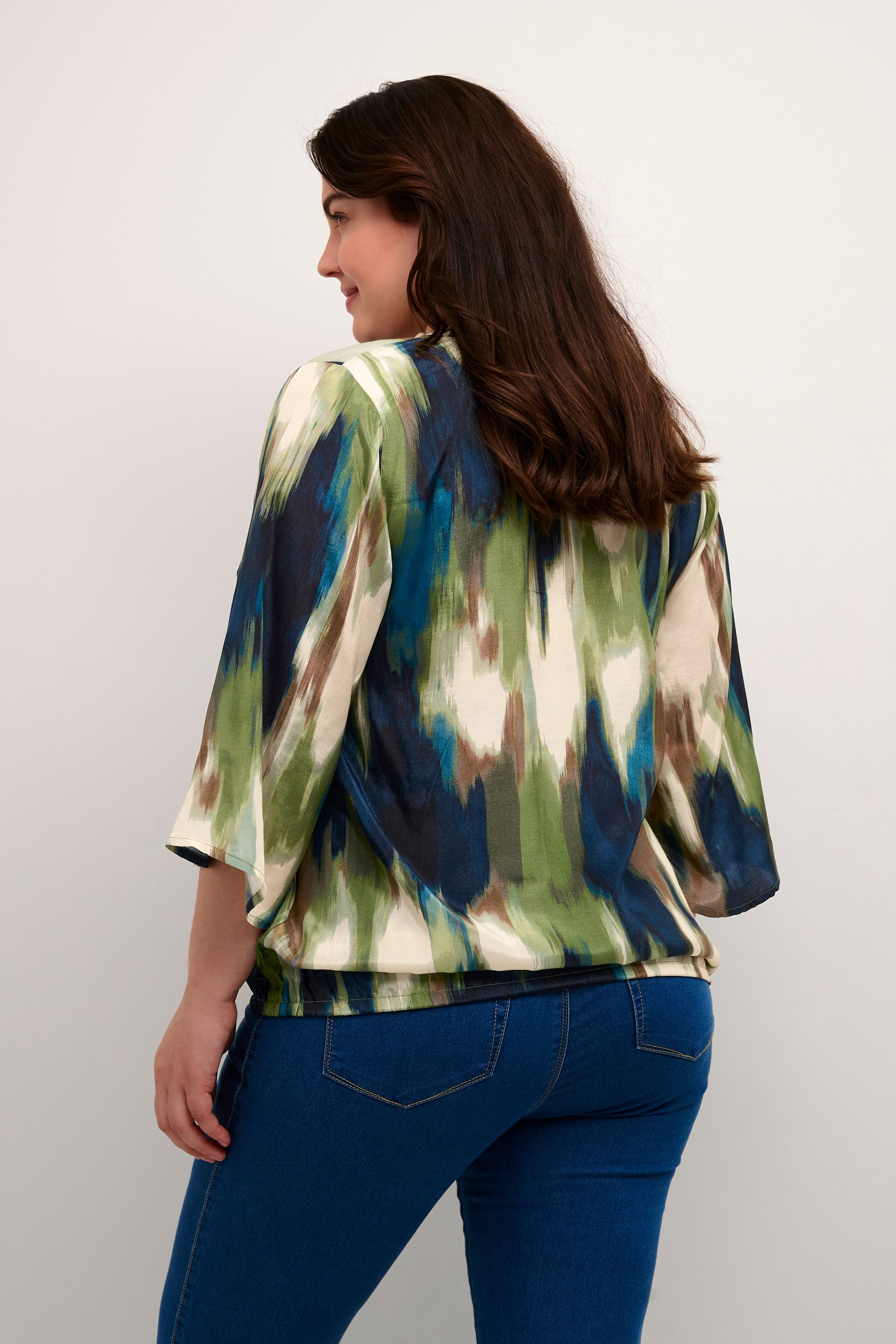 Kaffe Curve Fade Blouse