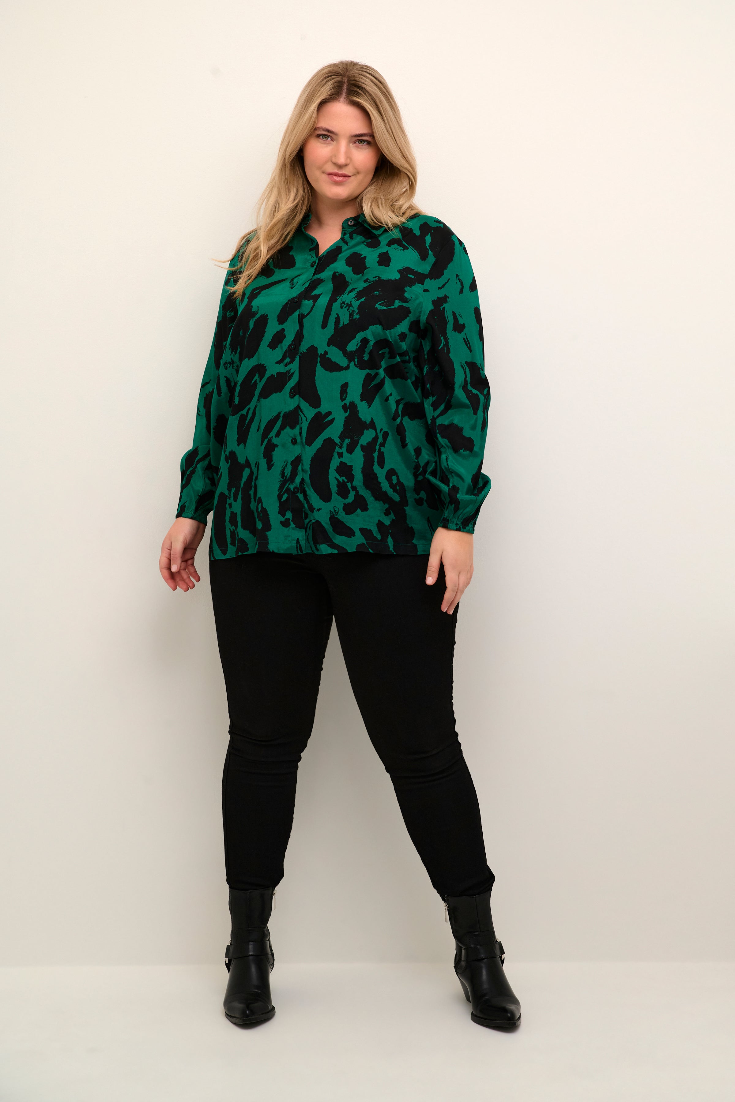 Kaffe Curve Polla Shirt