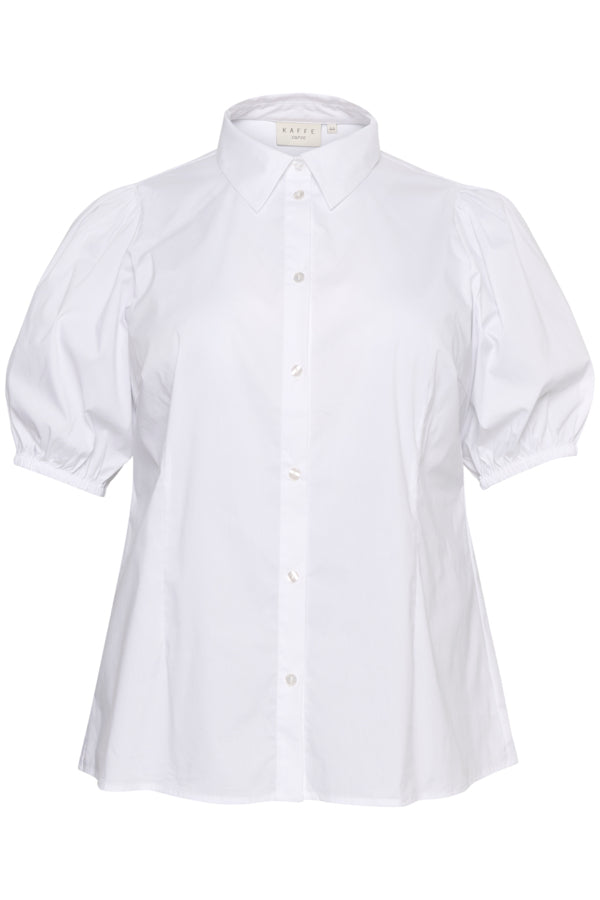 Kaffe Curve Nicola Shirt in White