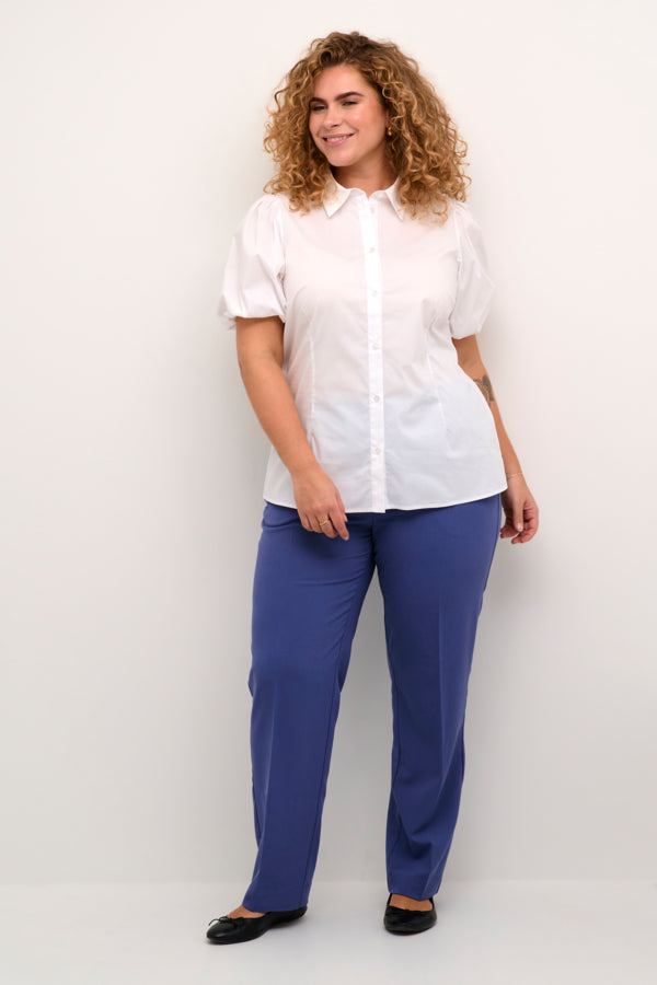 Kaffe Curve Nicola Shirt in White