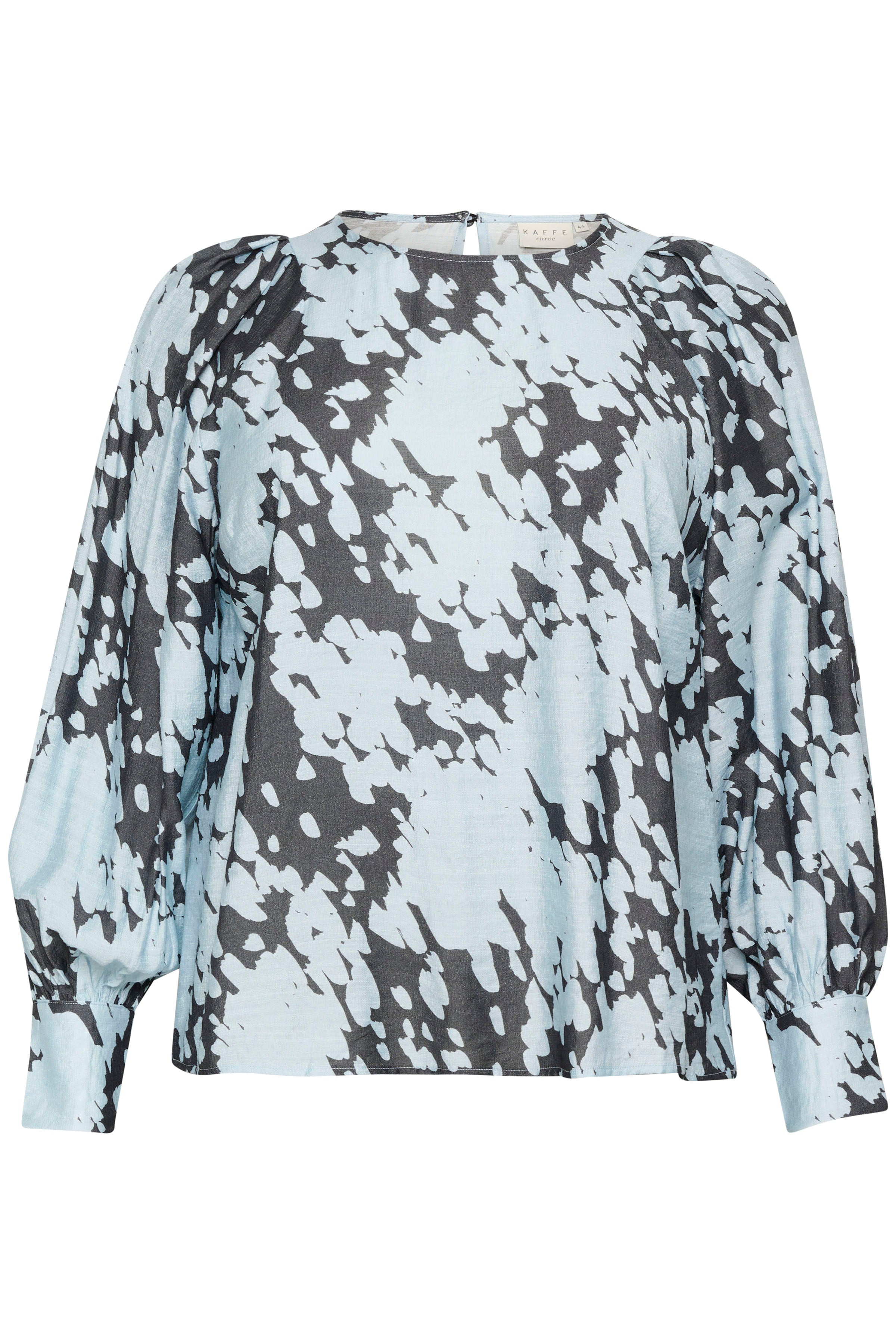 Kaffe Curve Luma Blouse in Blue