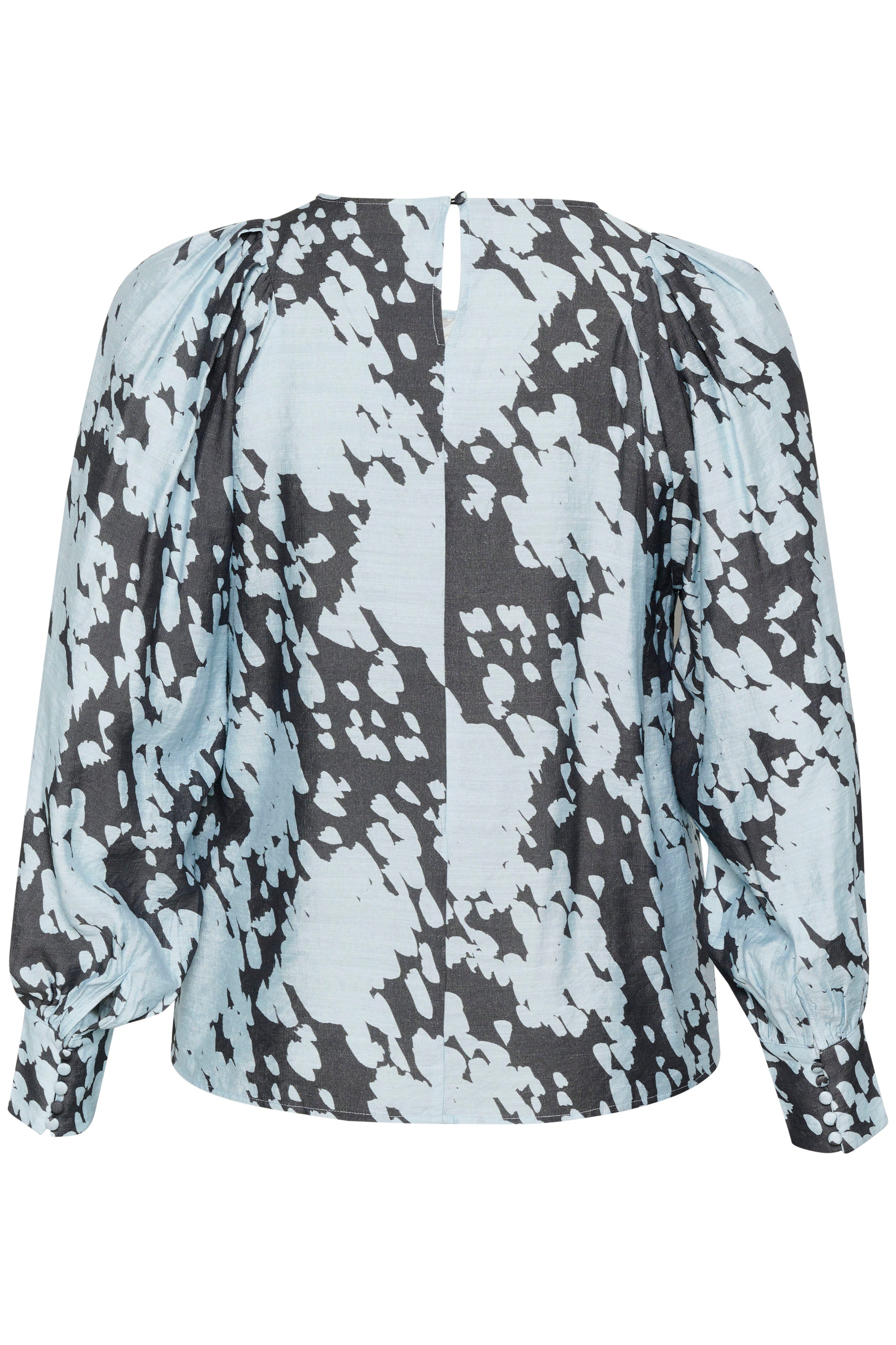 Kaffe Curve Luma Blouse in Blue