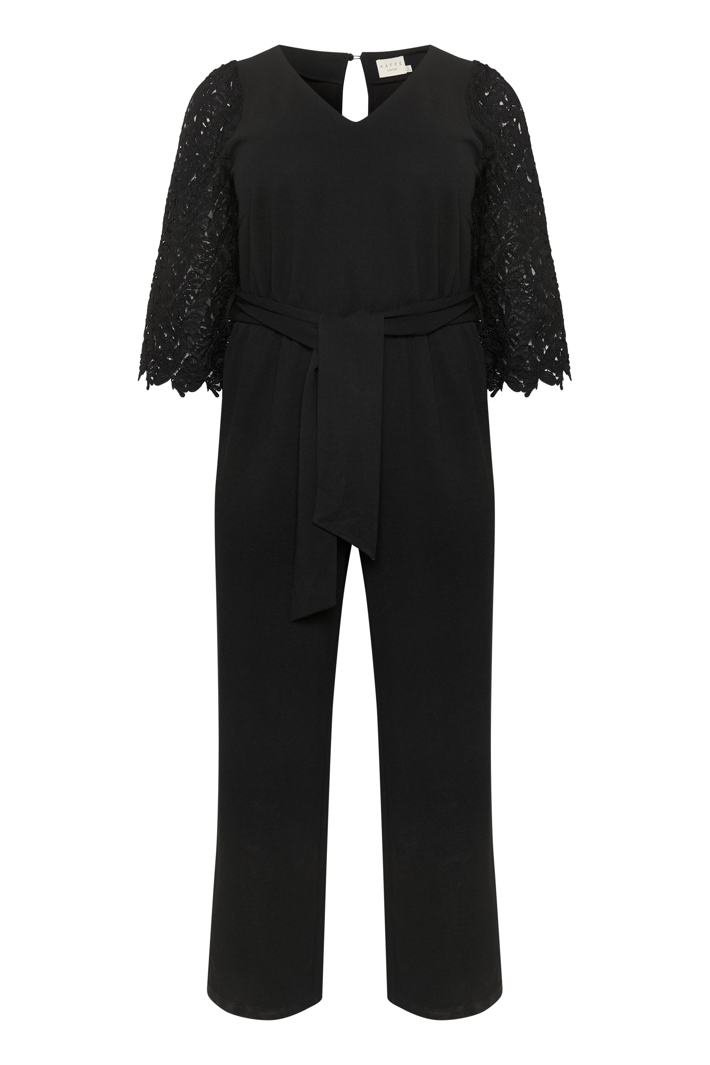 Kaffe Curve Emma Jumpsuit in Black