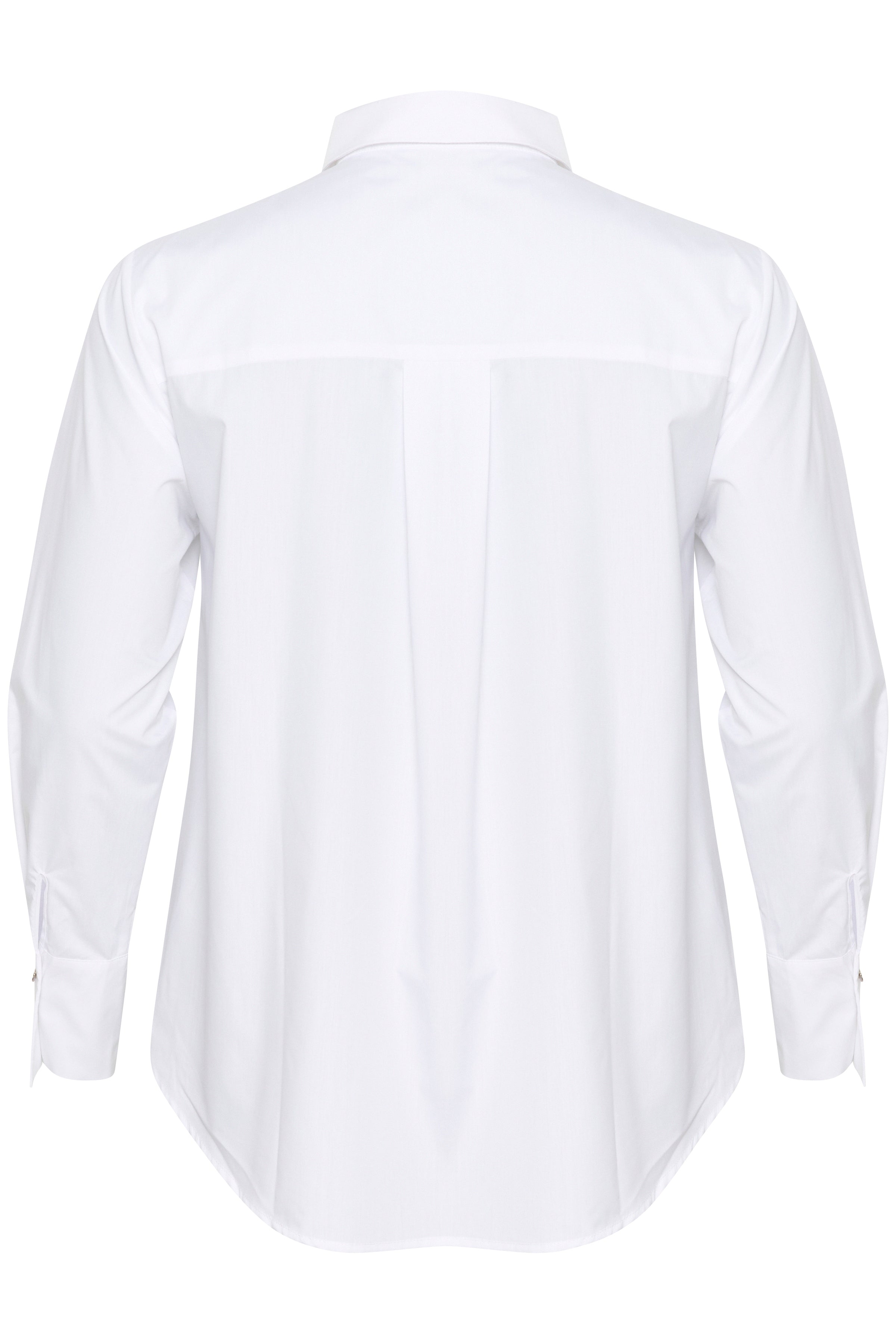 Kaffe Curve Elna White Shirt with Pocket