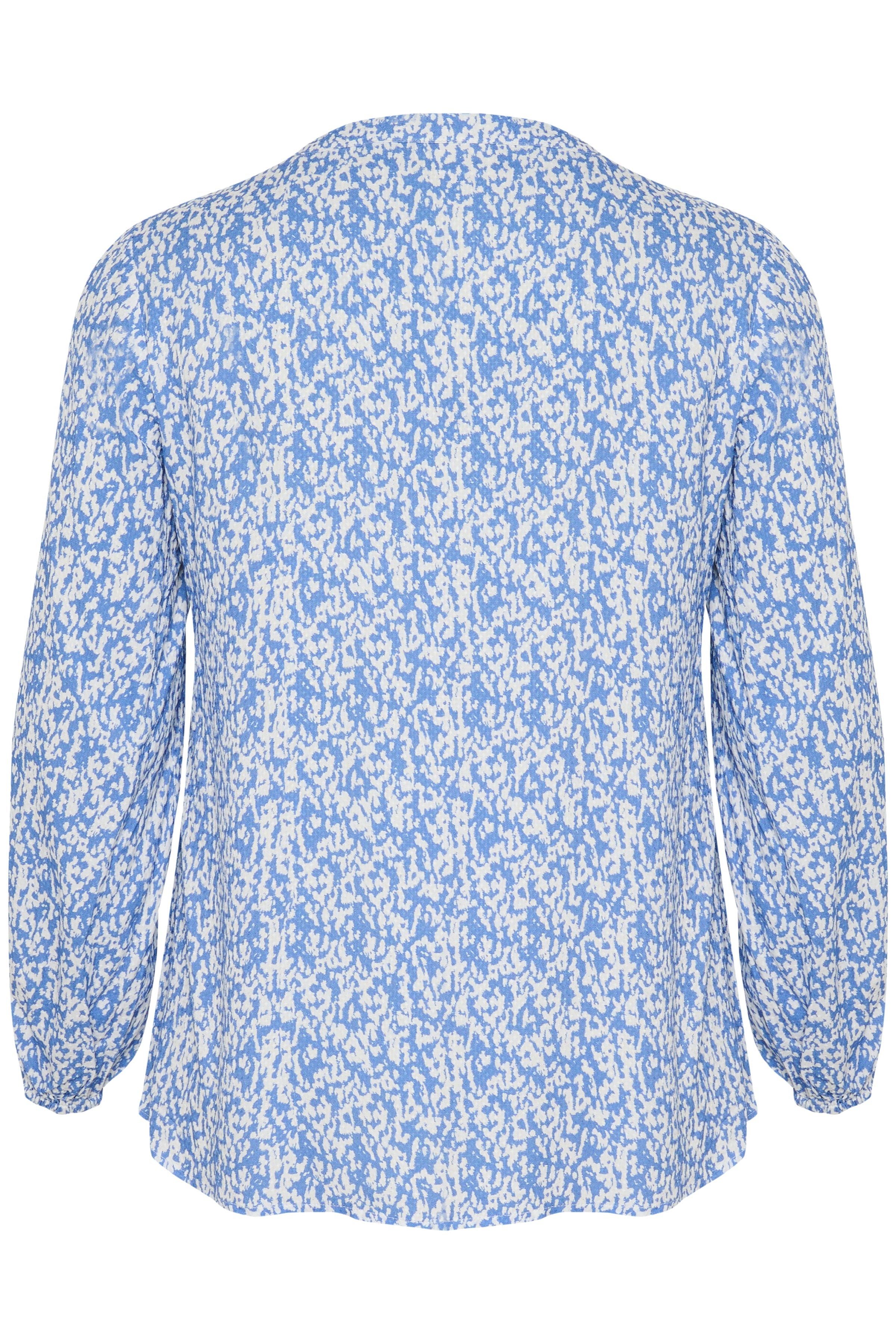 Kaffe Curve Mahlena Blouse in Blue