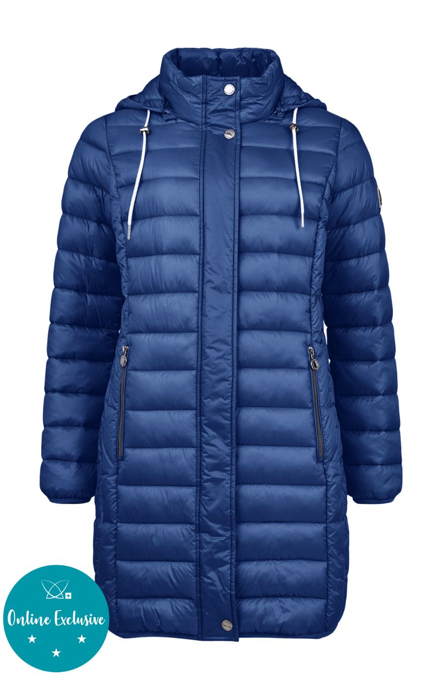 Frandsen Padded Coat in Blue