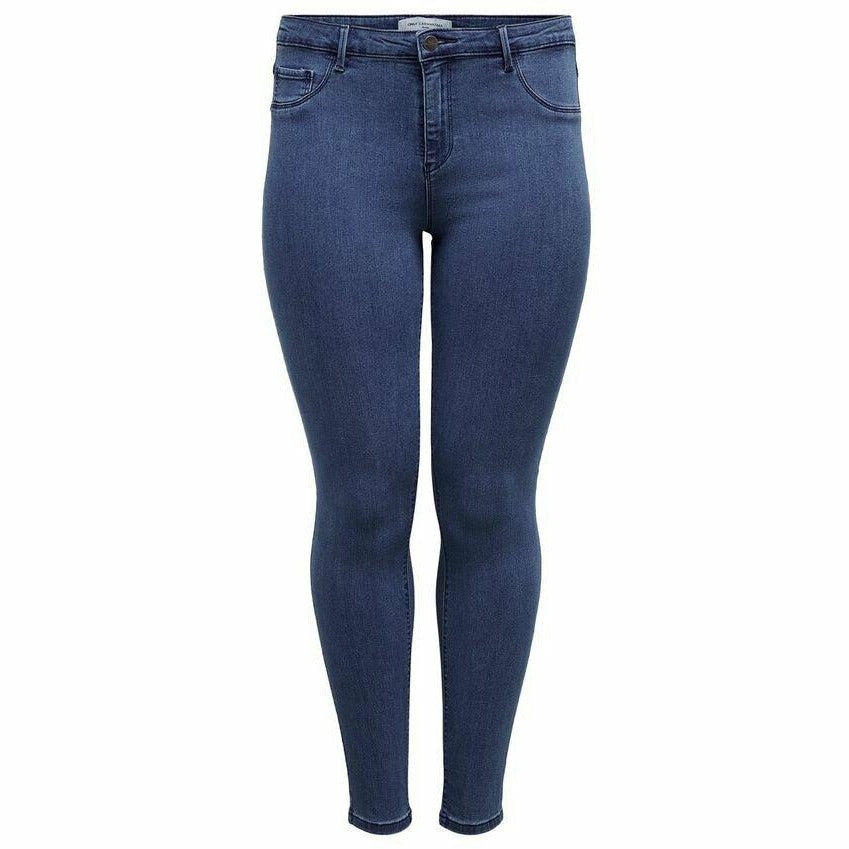 Only Carmakoma Blue Skinny Jeans - Wardrobe Plus