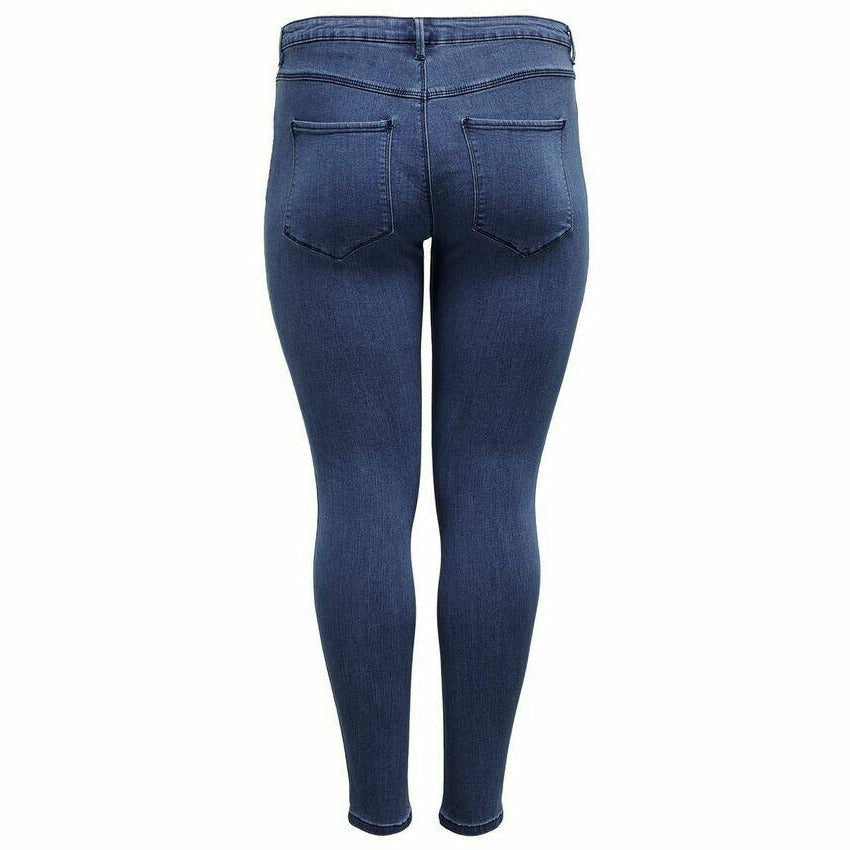 Only Carmakoma Blue Skinny Jeans - Wardrobe Plus