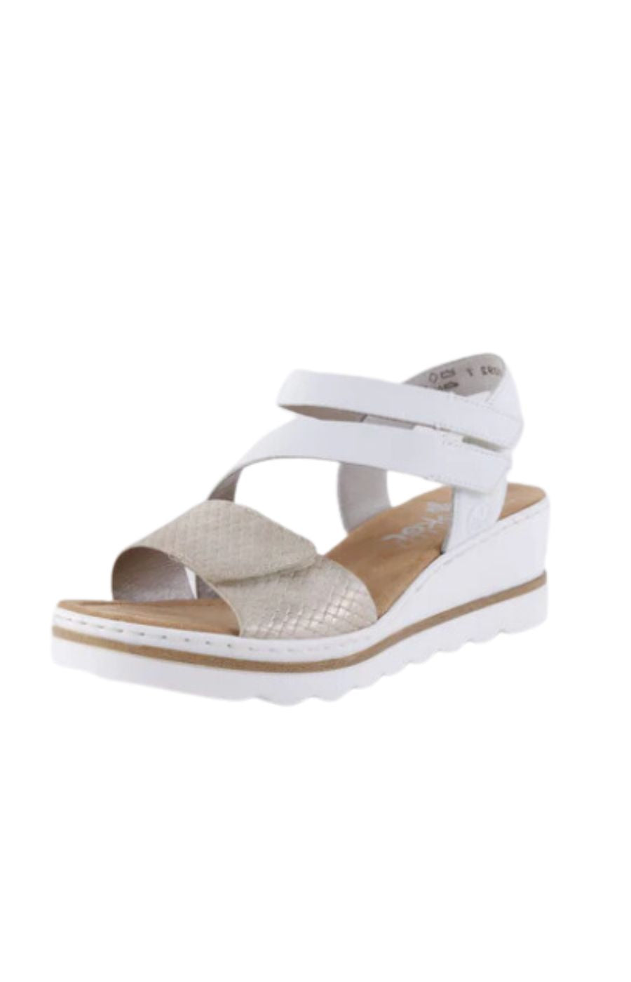 Rieker Strapped Wedge Sandal