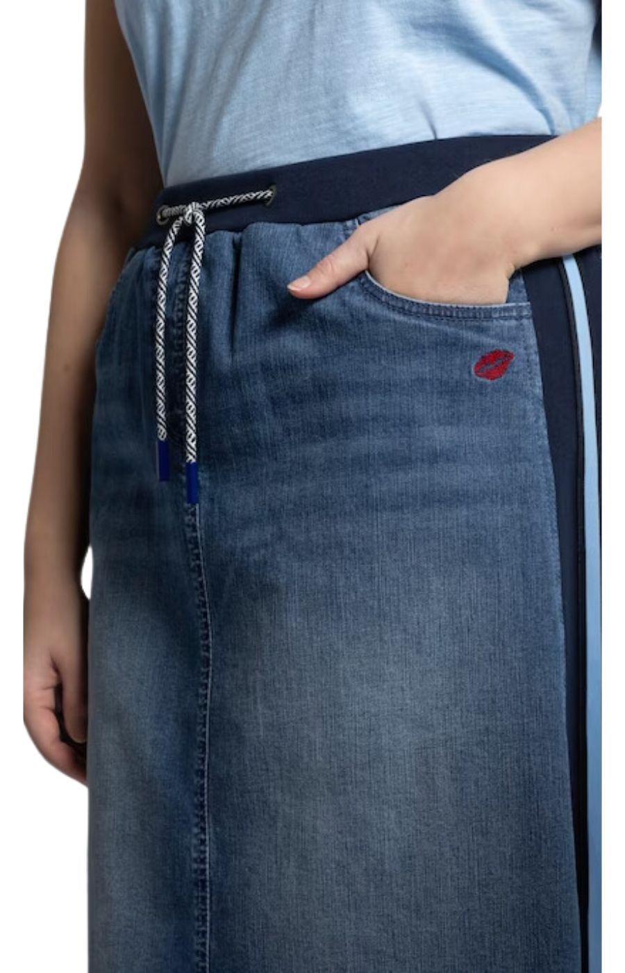 Ulla Popken Denim Skirt