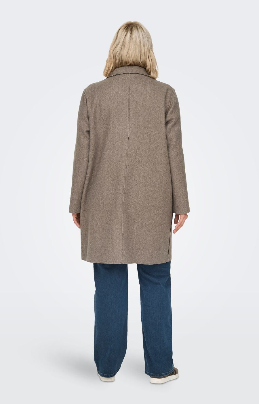 Only Carmakoma Carrie Coat in Taupe