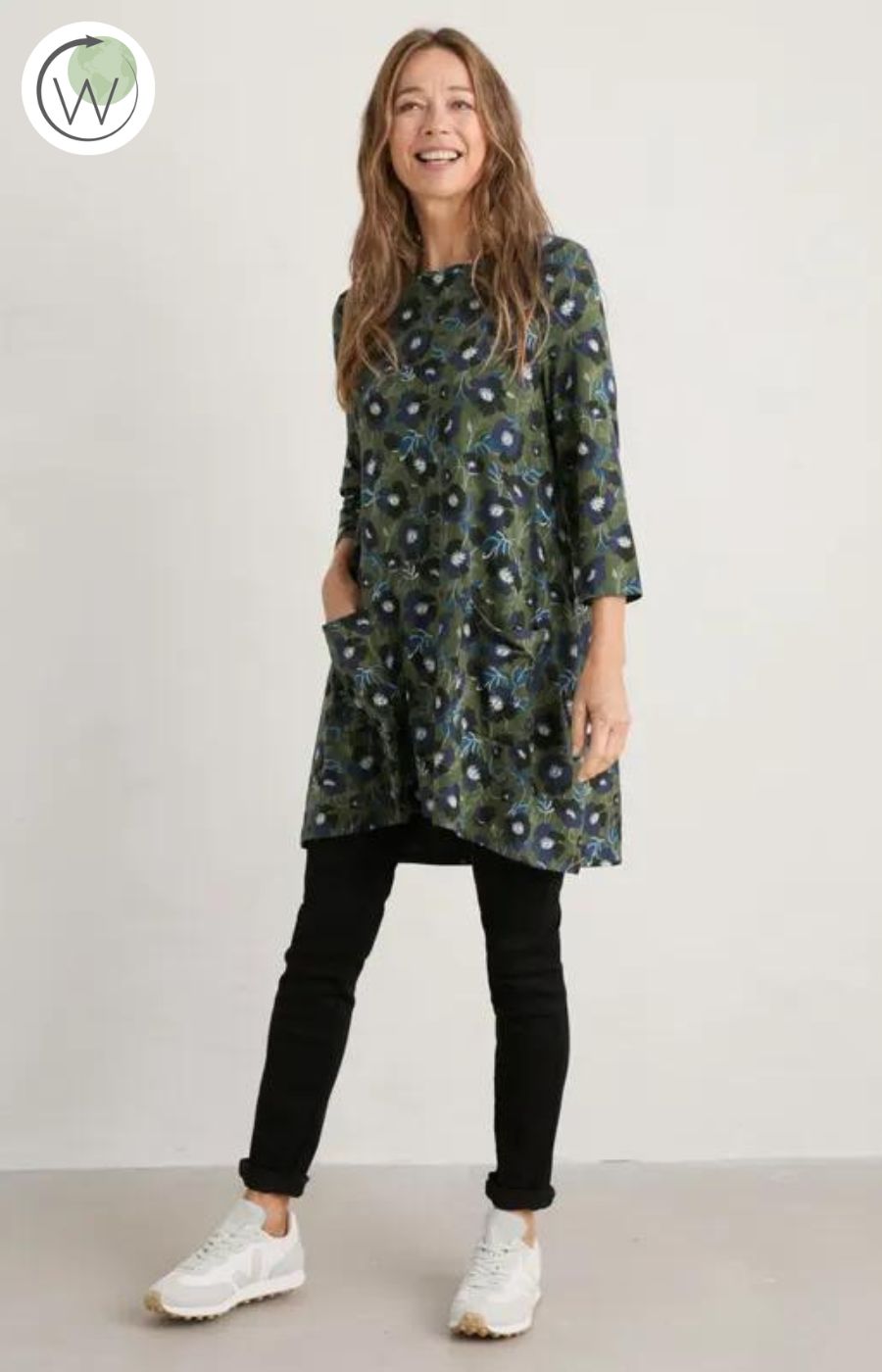 Seasalt Killiow Tunic in Green