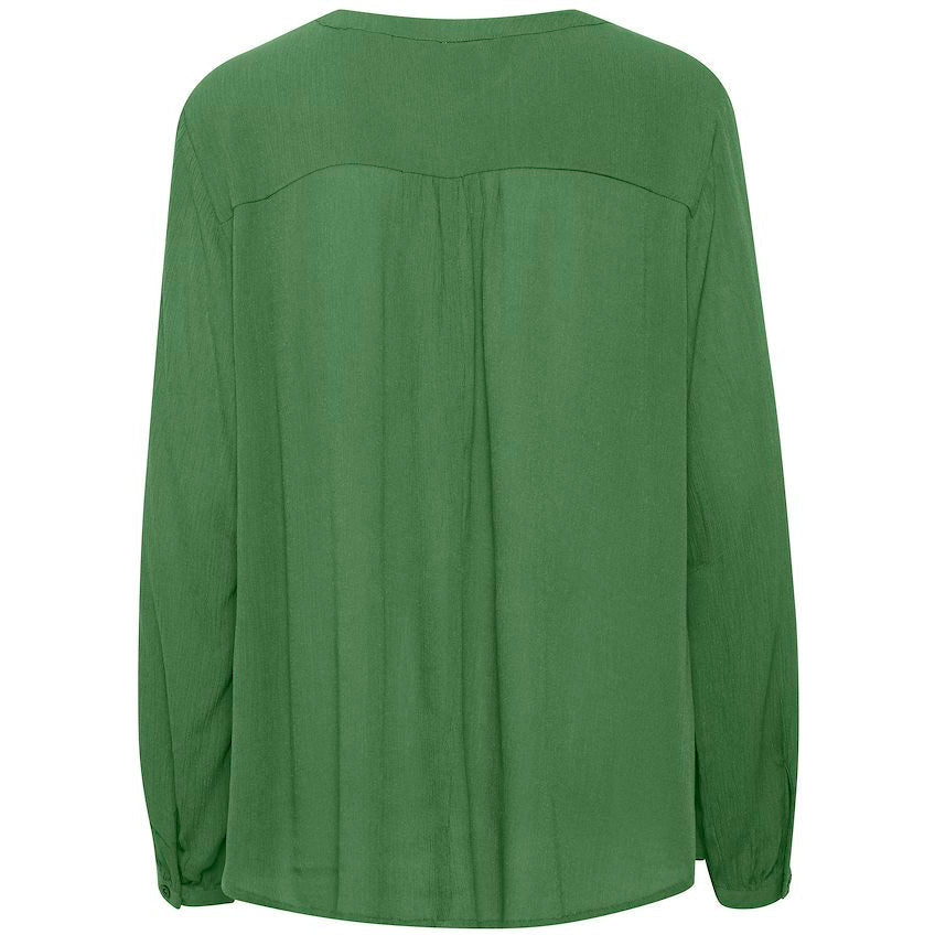 Kaffe Cami Blouse in Green - Wardrobe Plus