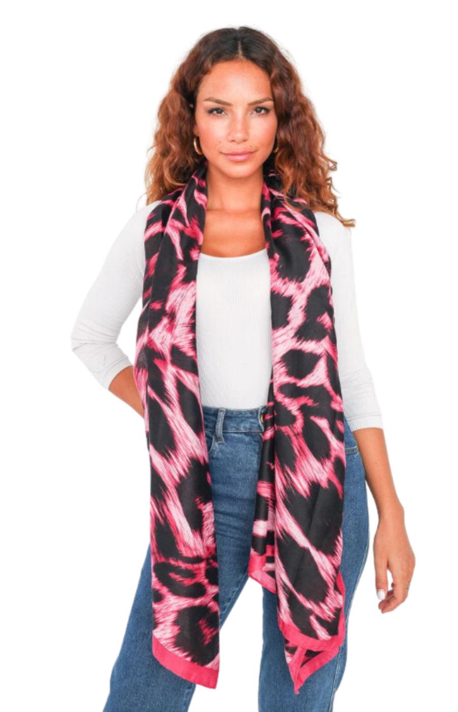 Poppy Scarf in Pink