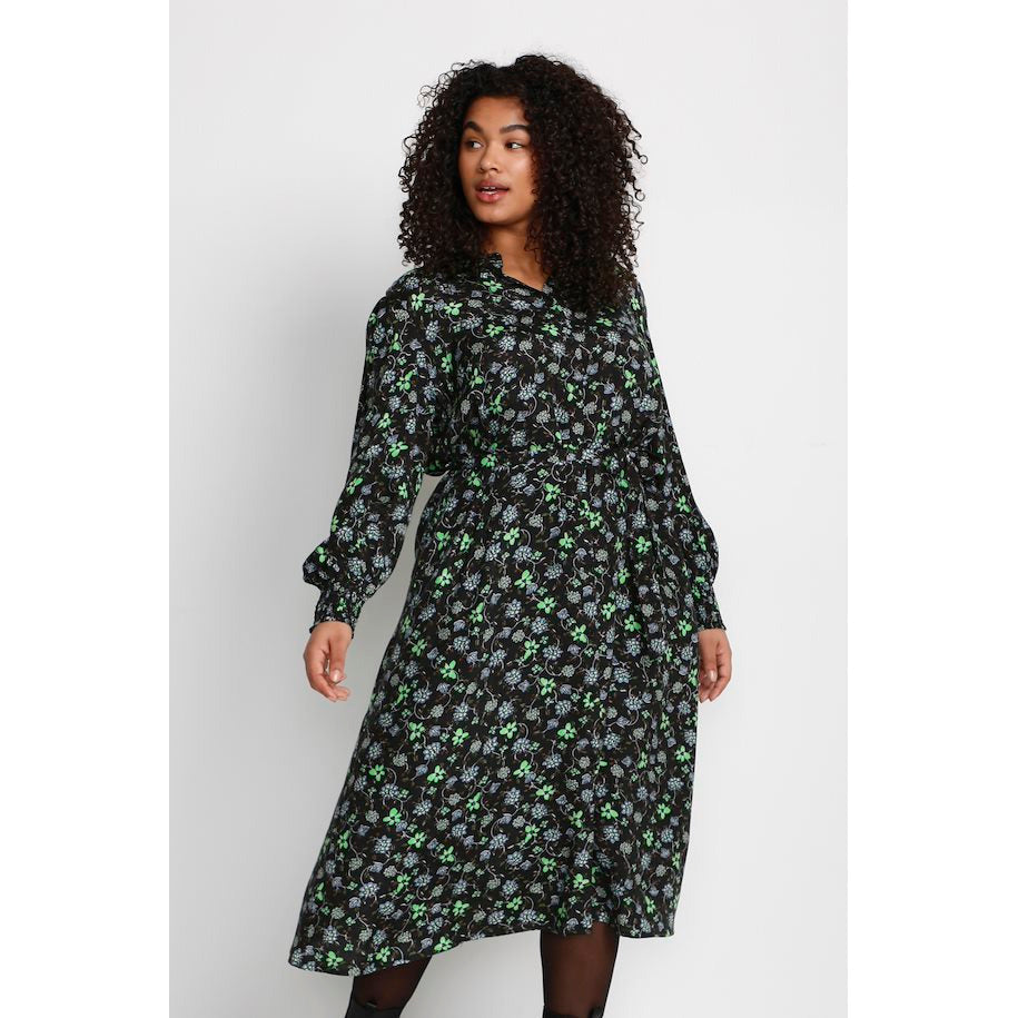 Kaffe Florisa Shirt Dress in Paisley Print - Wardrobe Plus