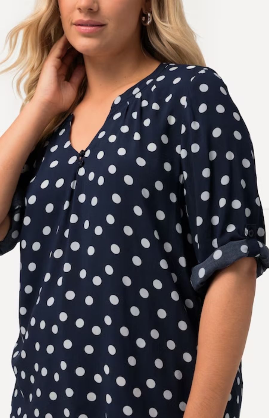 Ulla Popken Black Dot Tunic