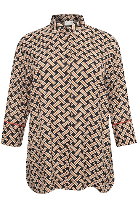 Kaffe Curve Qing Shirt - Wardrobe Plus