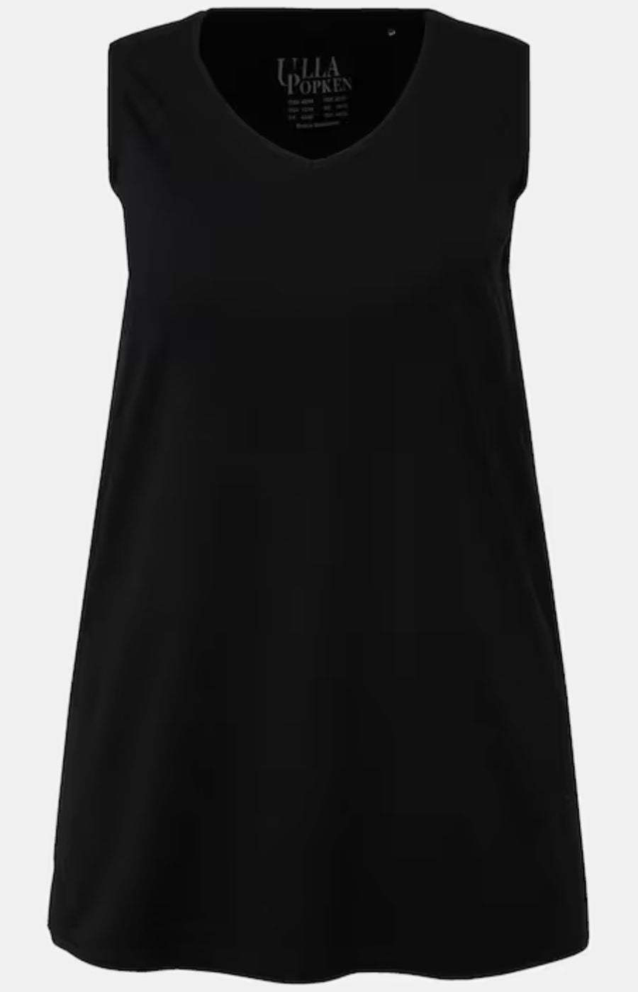 Ulla Popken Vest Top in Black