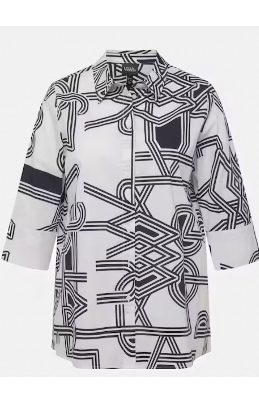 Ulla Popken Geometric Shirt