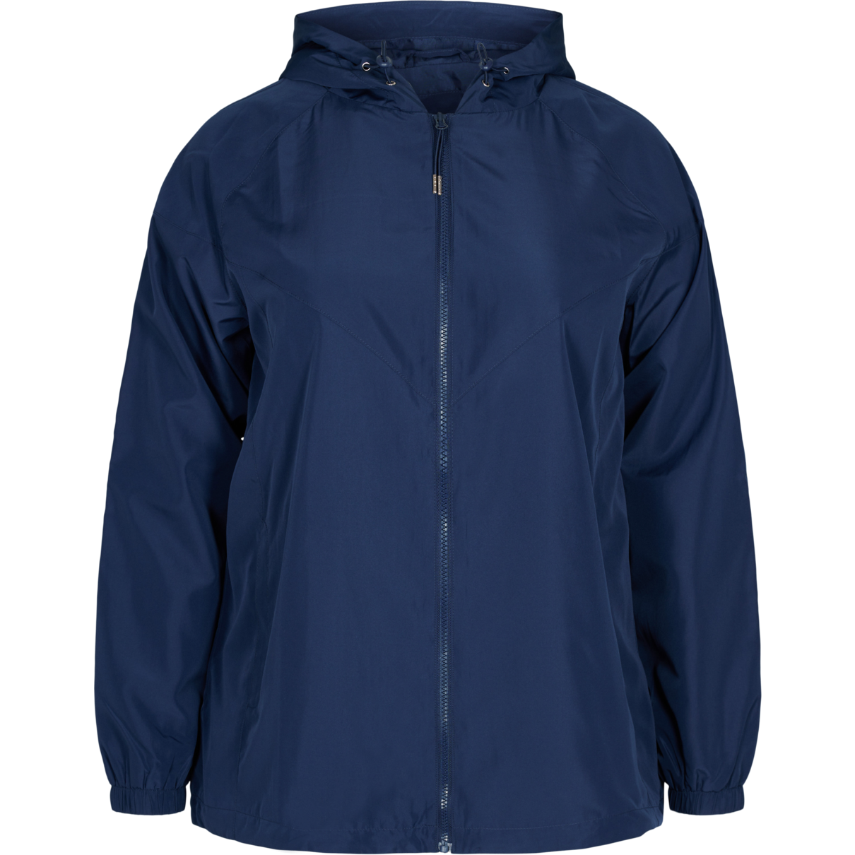 Zizzi Sporty Spring Jacket in Navy M52887B