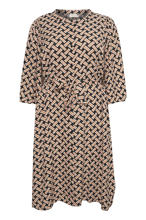 Kaffe Curve Qing Dress - Wardrobe Plus