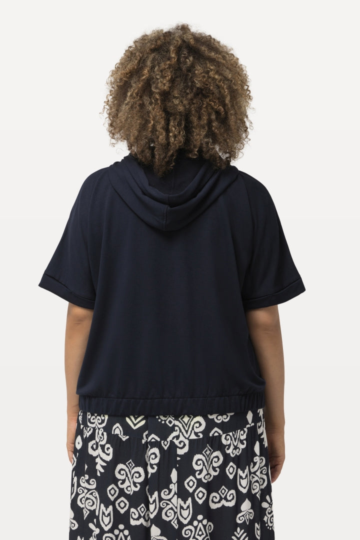 Ulla Popken Short Sleeve Hoodie