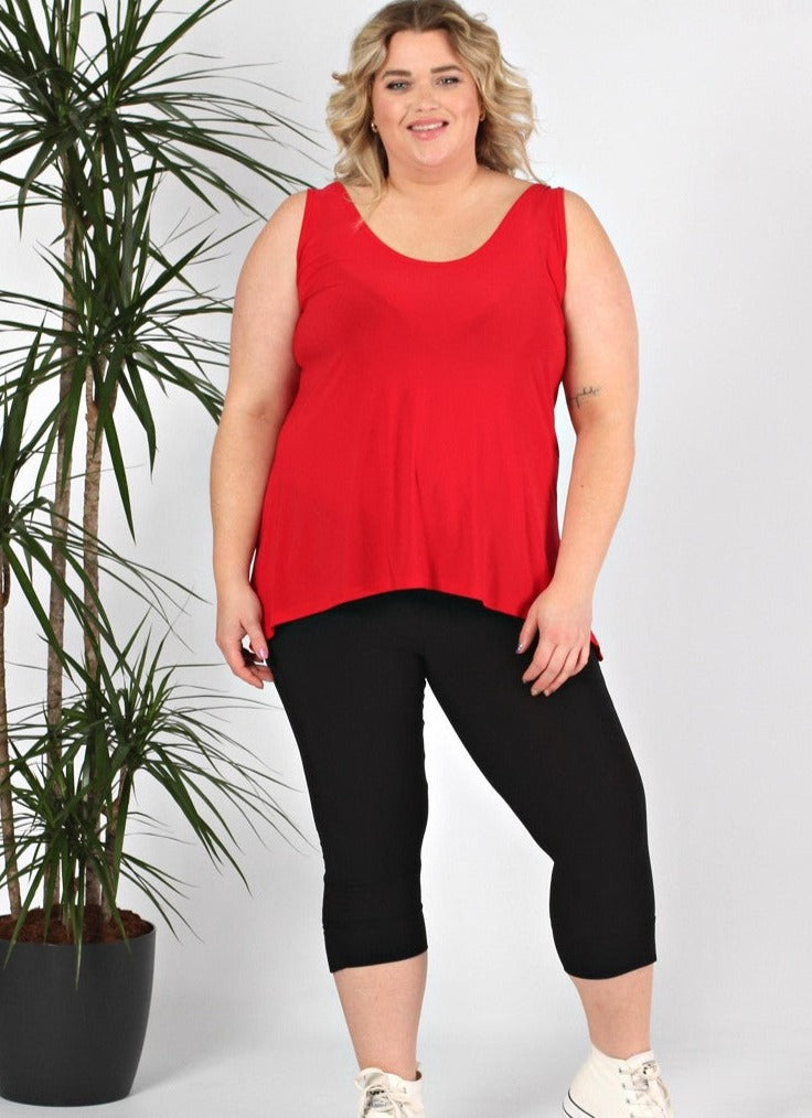 Magna A-Line vest in Red