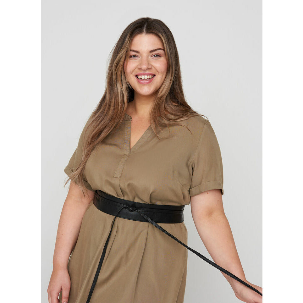 Zizzi Mila Tie Belt - Wardrobe Plus