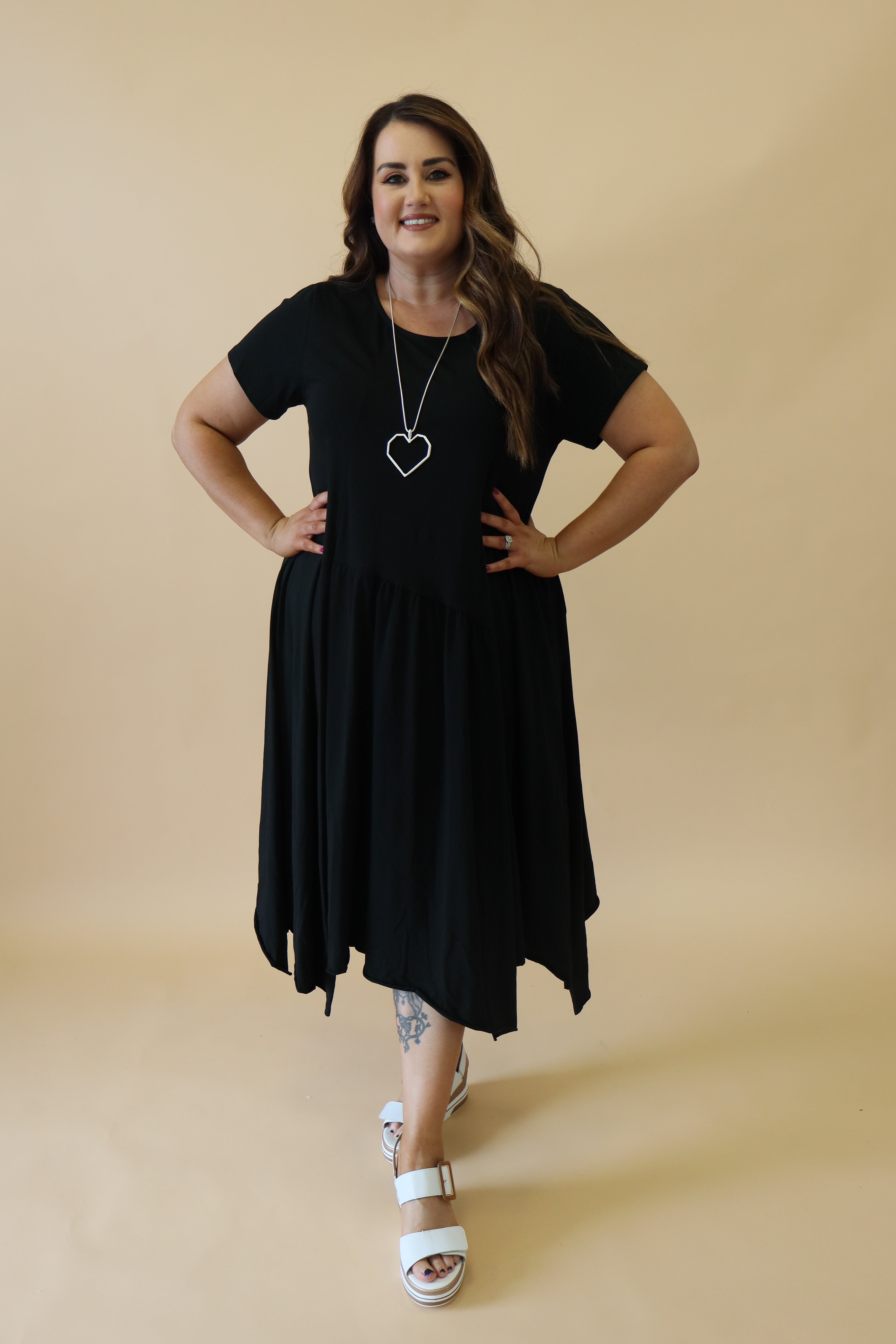 Tessa Dress in Black