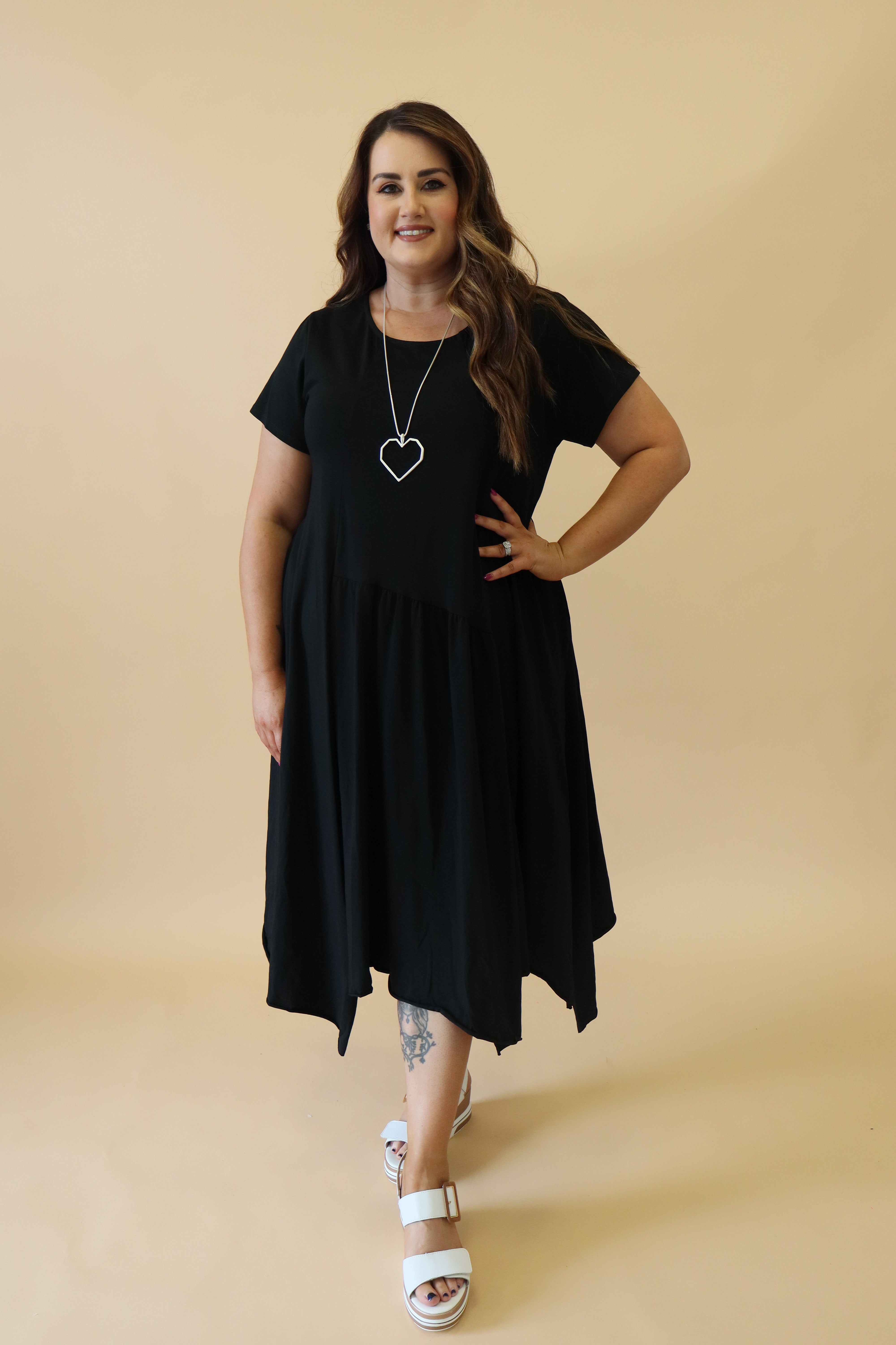 Tessa Dress in Black