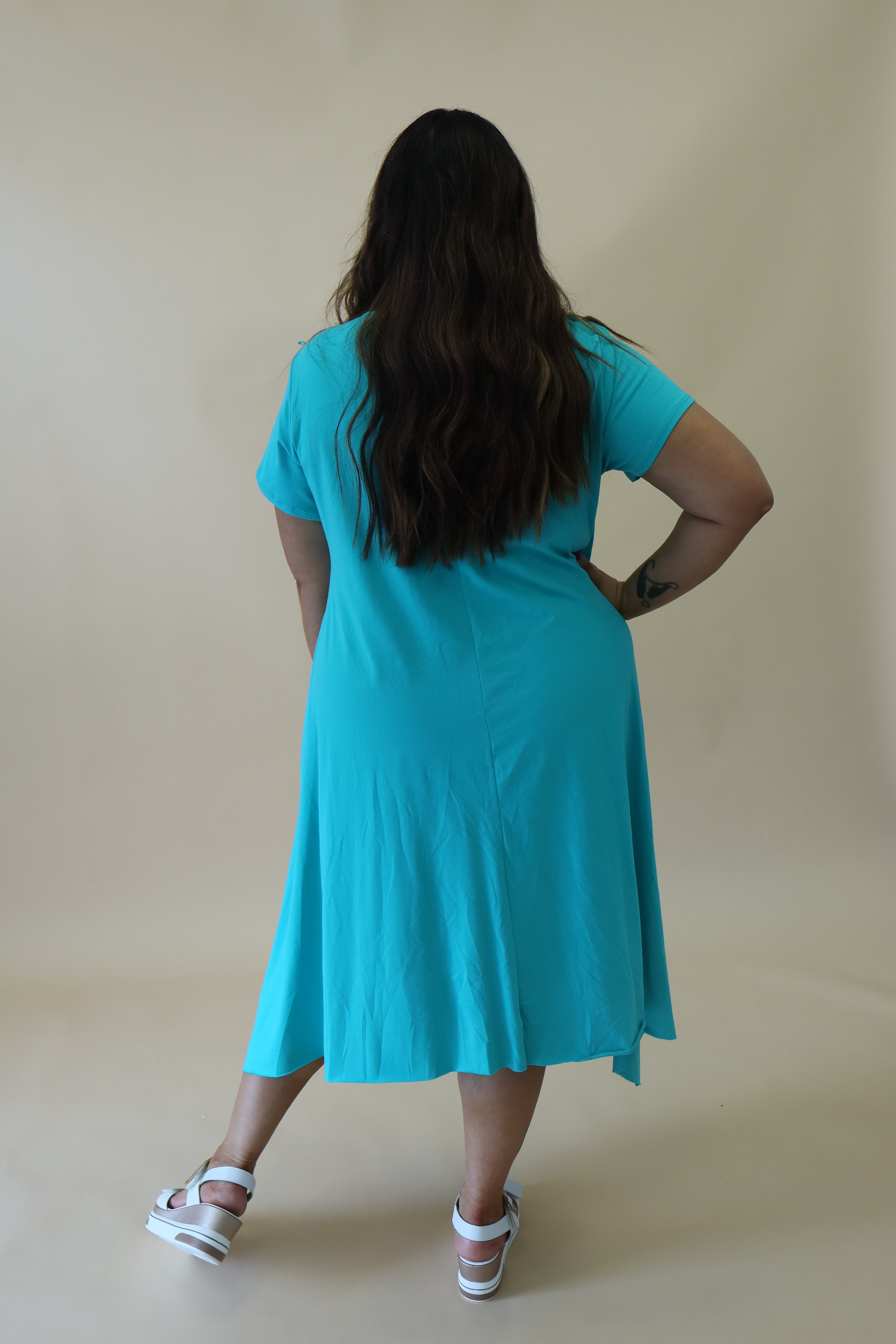 Tessa Dress in Teal